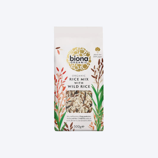 Biona Organic Rice Mix with Wild Rice 500g