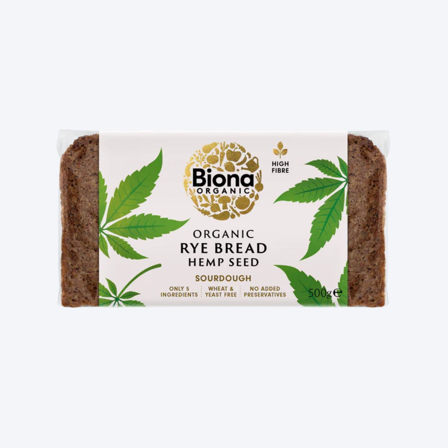 Biona Organic Rye bread with Hemp seed