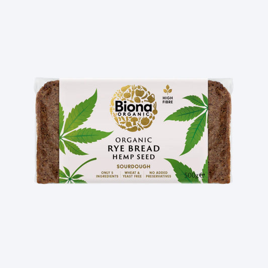 Biona Organic Rye bread with Hemp seed