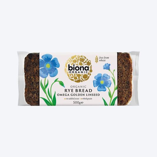Biona Organic Rye bread with Omega Golden Linseed