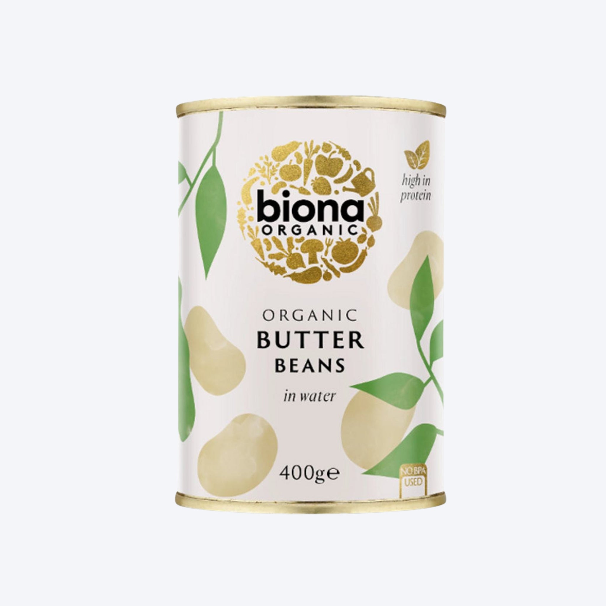 Biona Organic Tinned Butter Beans 400g