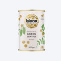 Biona Organic Tinned Green Lentils In water 400g