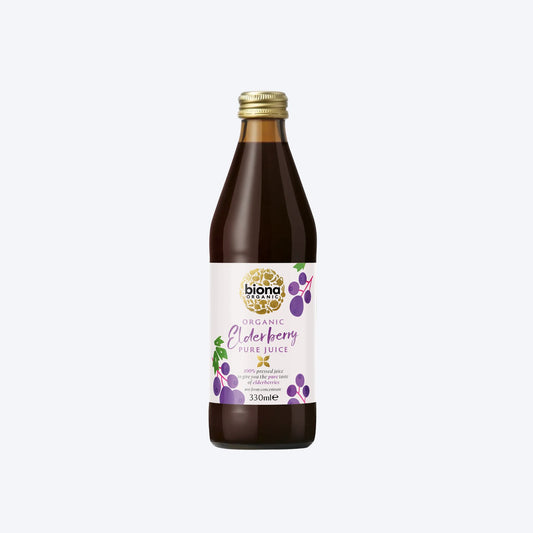 Biona Organic Elderberry Pure Pressed Juice 330ml