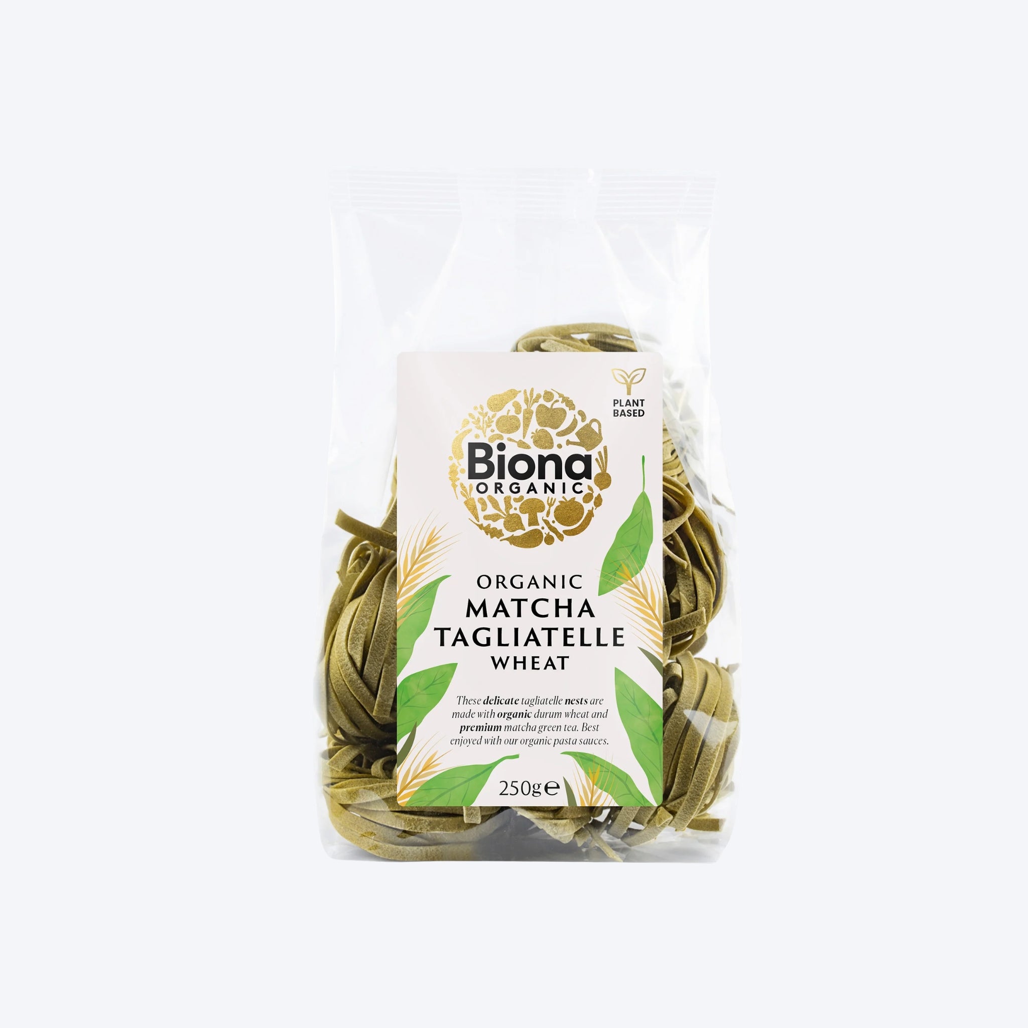 Biona Organic Matcha Tagliatelle Wheat 250g