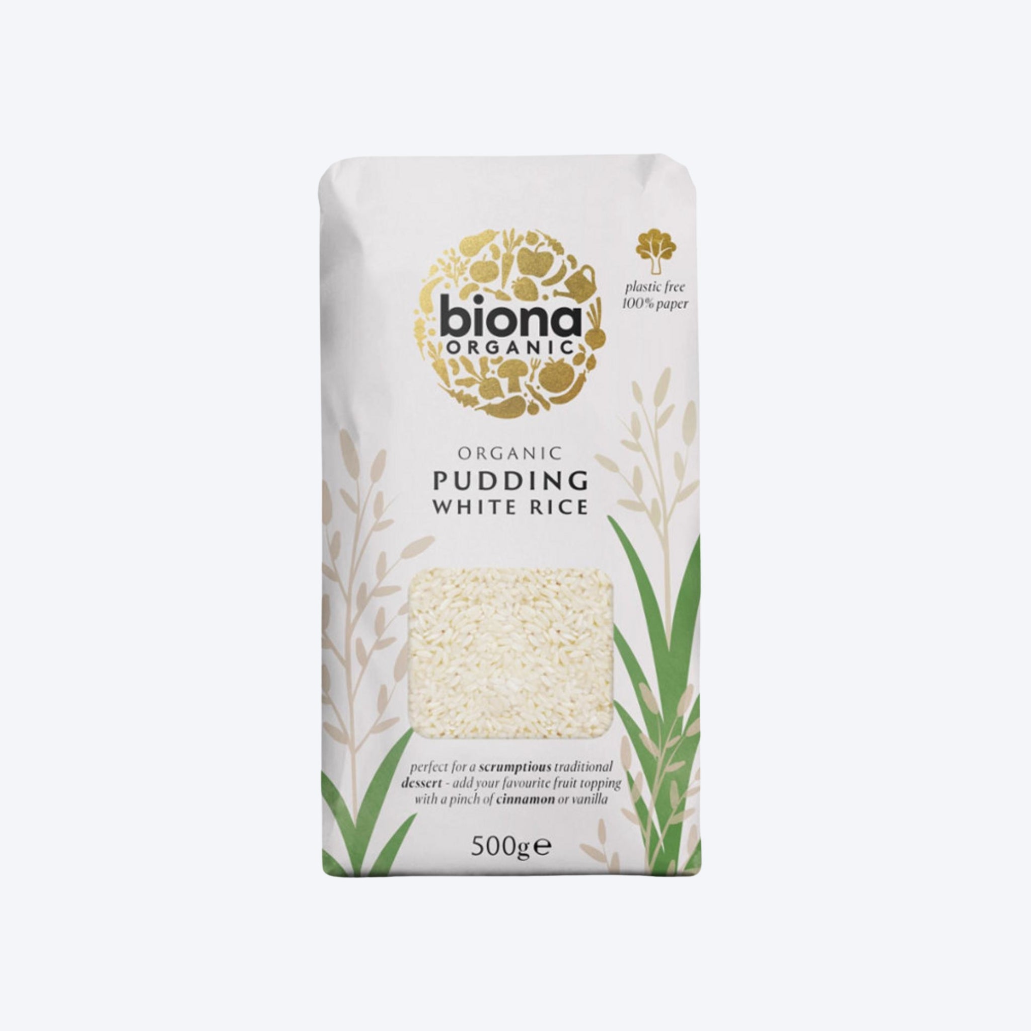 Biona Organic Pudding Rice 500g
