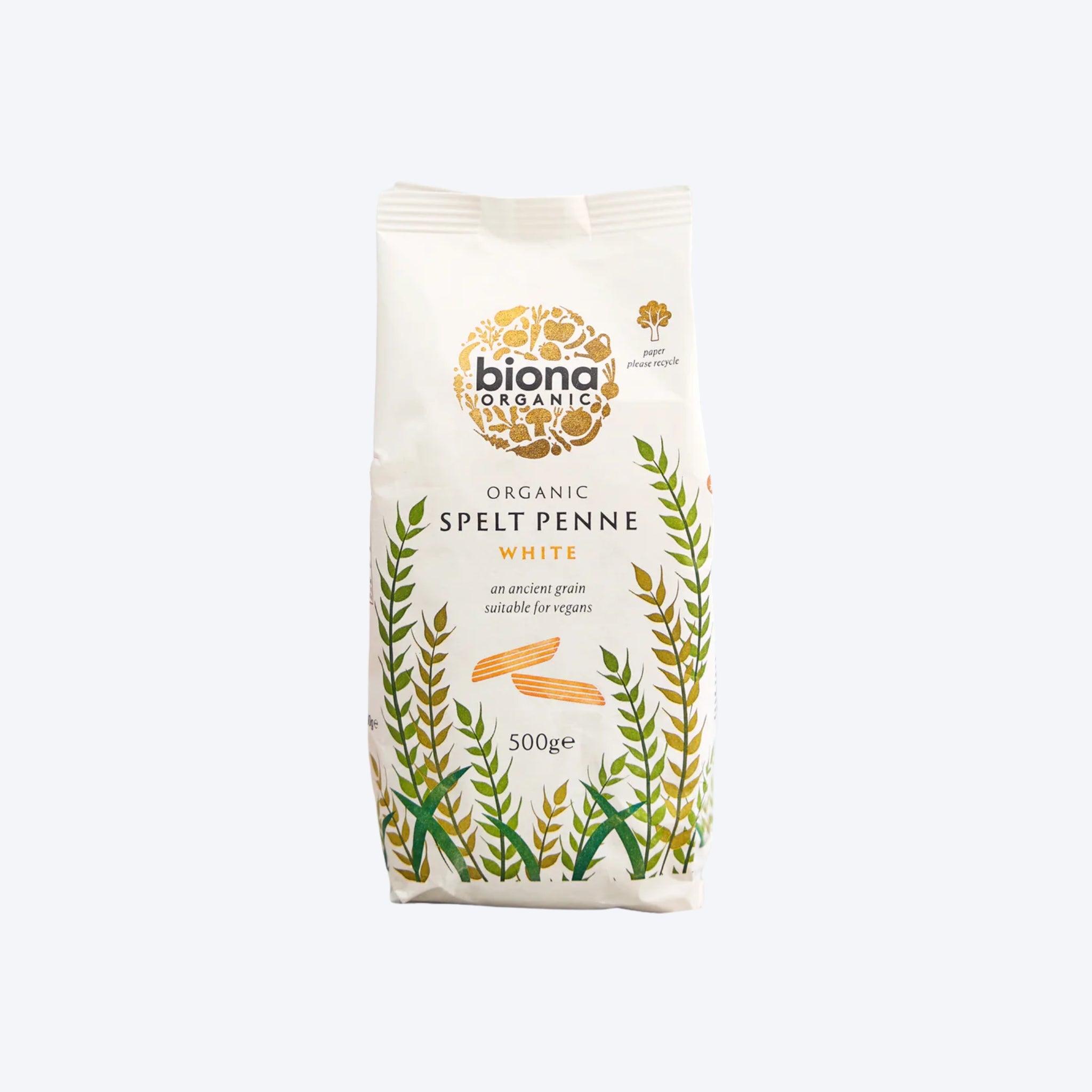 Biona Organic Spelt Penne 500g