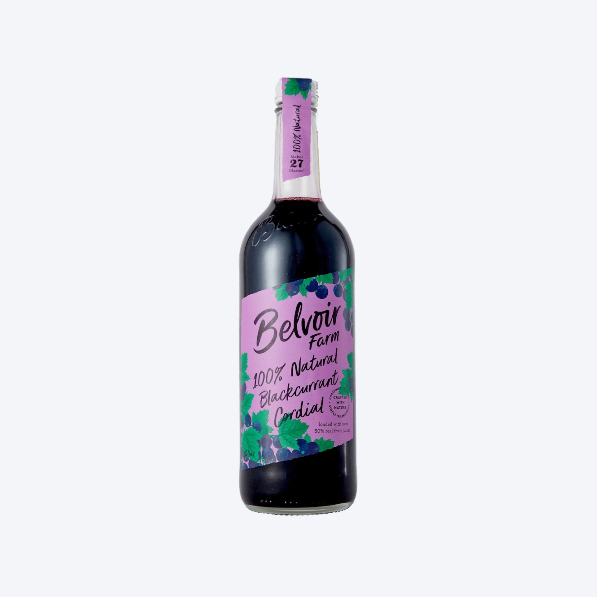 Belvoir Farm 100% Natural Blackcurrant Cordial