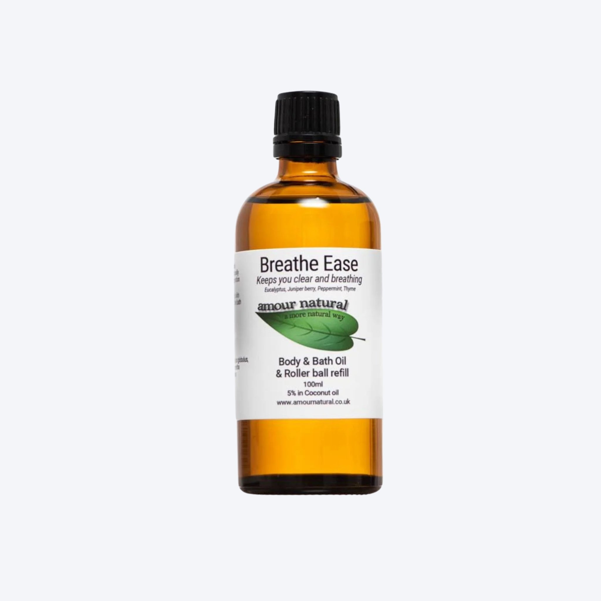 Amour Natural Breathe Easy Blend Bath & Body Oil / Refill 100ml