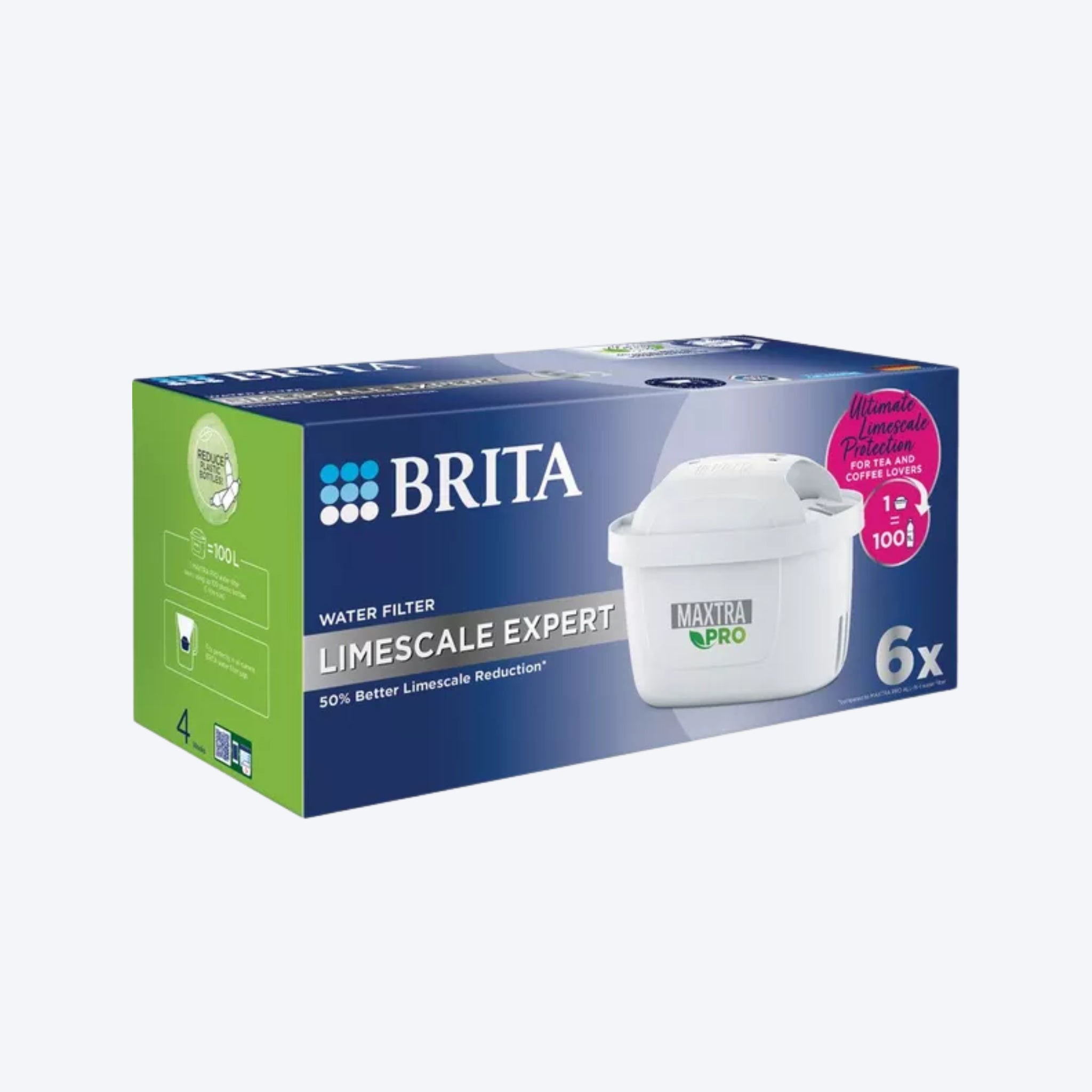 Brita Limescale Expert Water Filter Pack x6