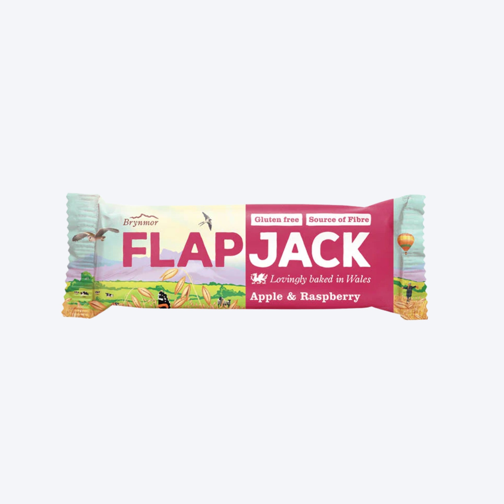 Brynmor Apple and Raspberry Flapjack