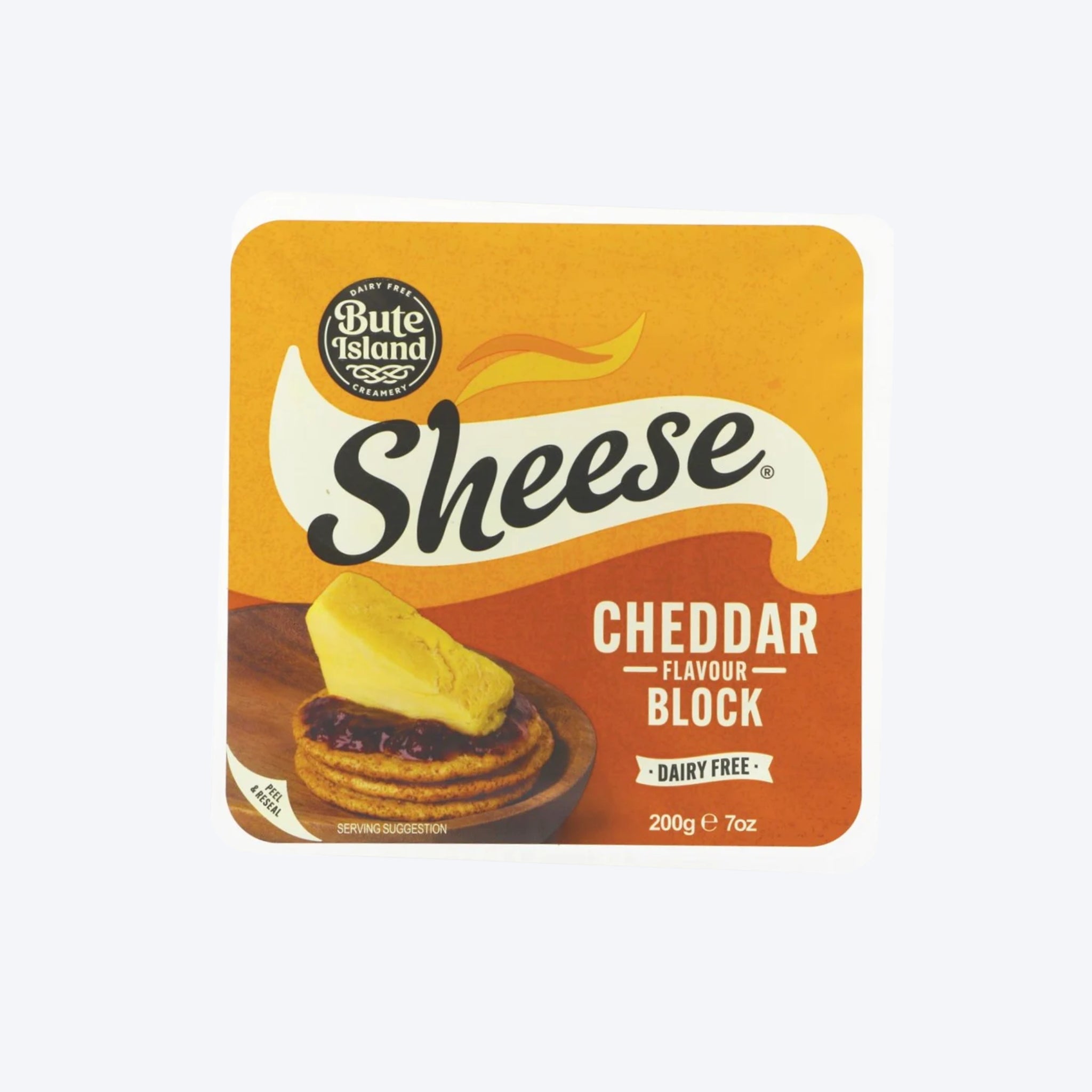 Bute Island Sheese Cheddar Flavour Block