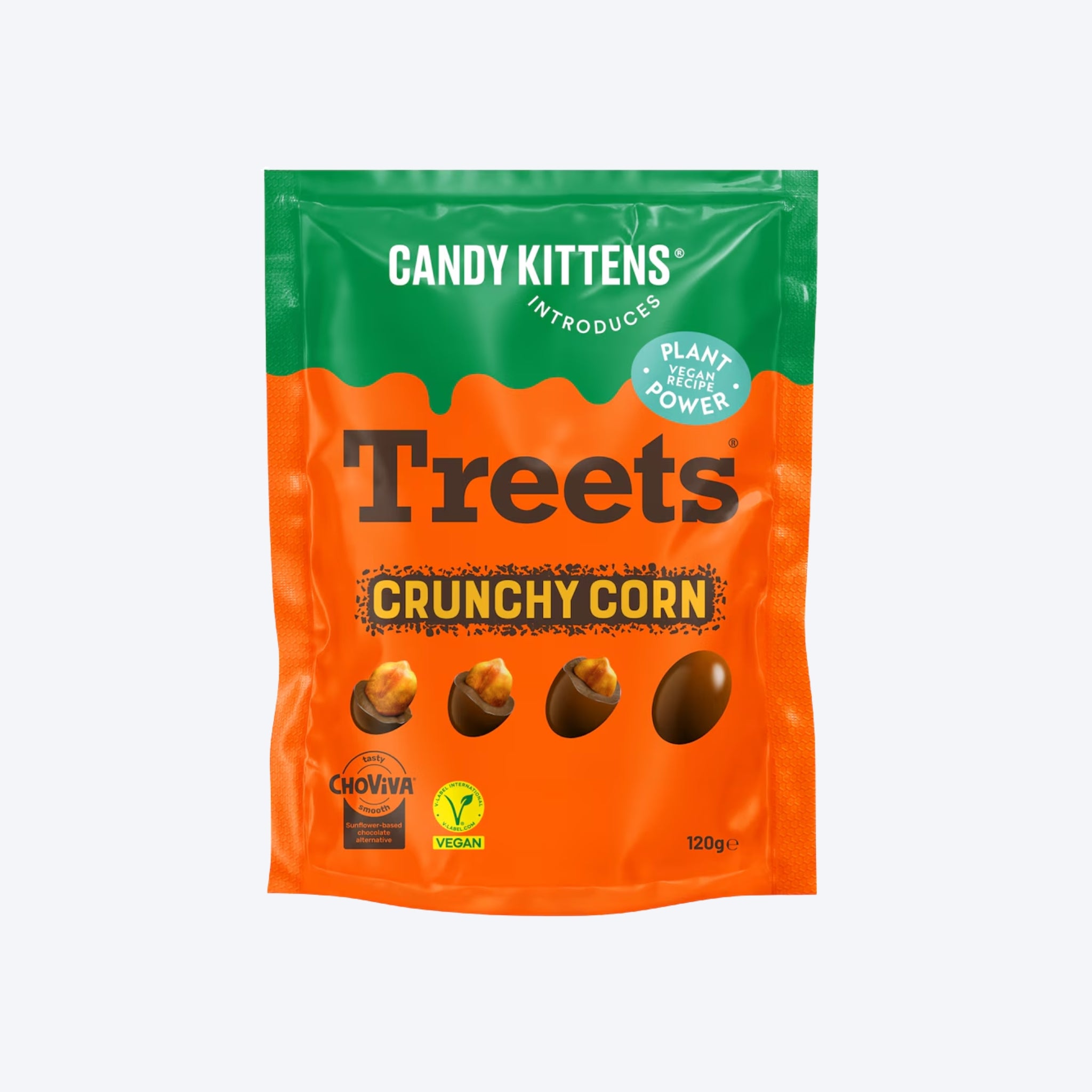 Candy Kittens Crunchy Chocolate Covered Corn 120g
