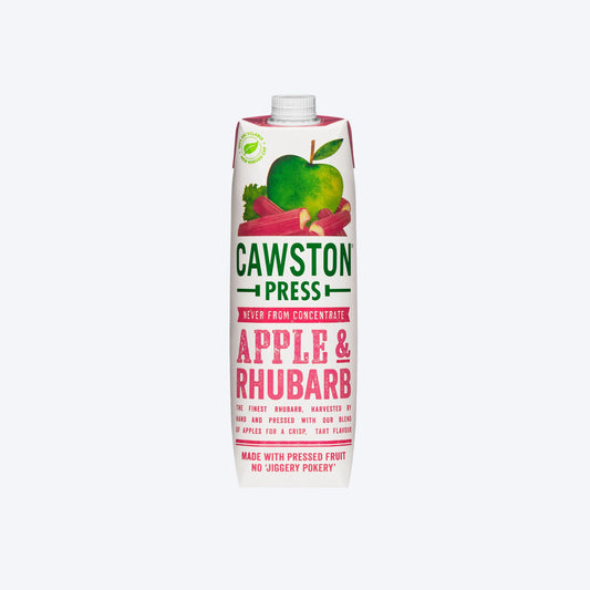 Cawston Press Apple & Rhubarb- Picked & Pressed 1L