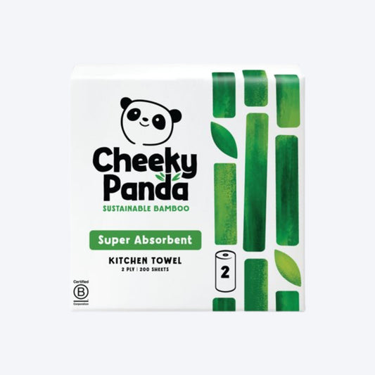 Cheeky Panda Bamboo Kitchen Rolls x2