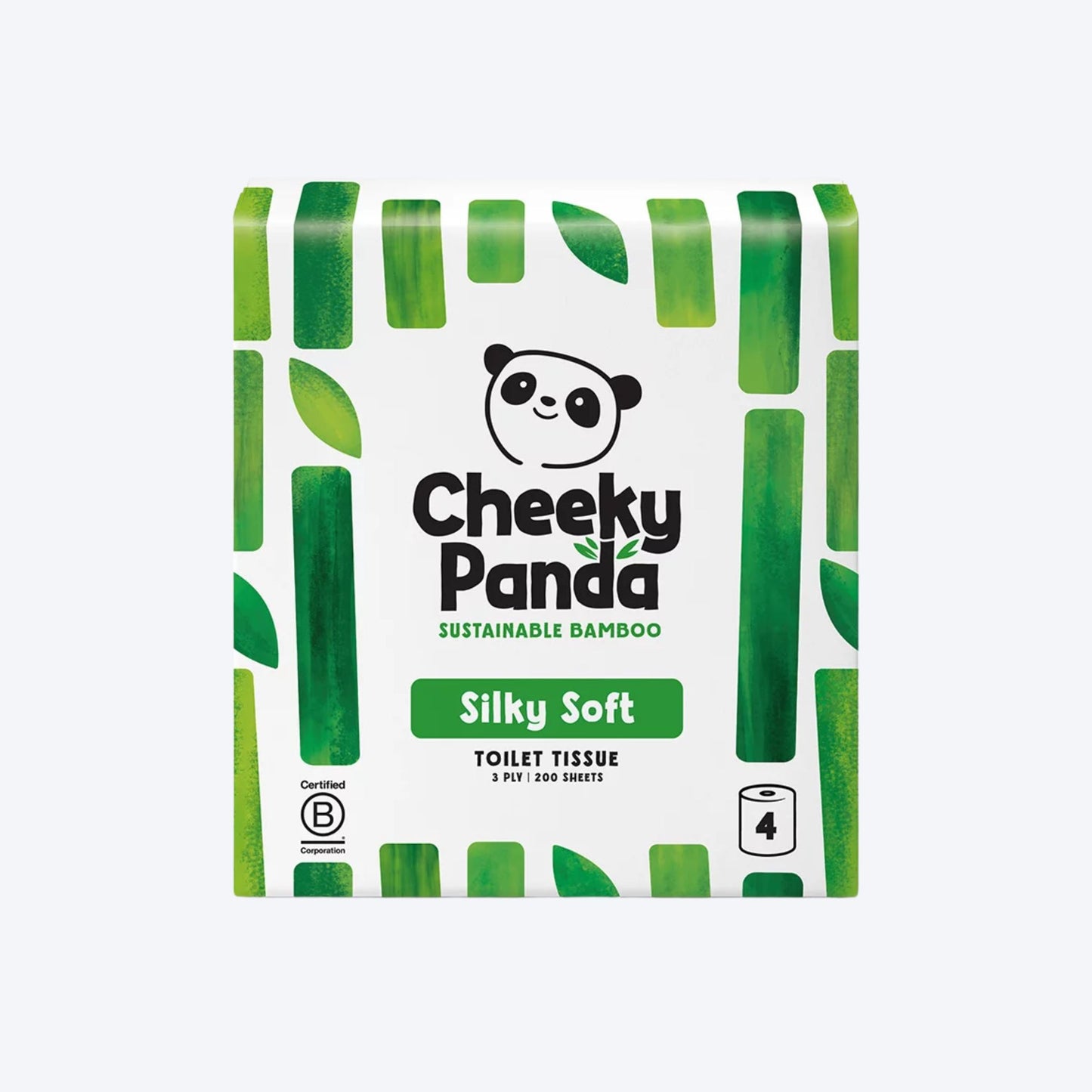 Cheeky Panda Bamboo Toilet Rolls x4