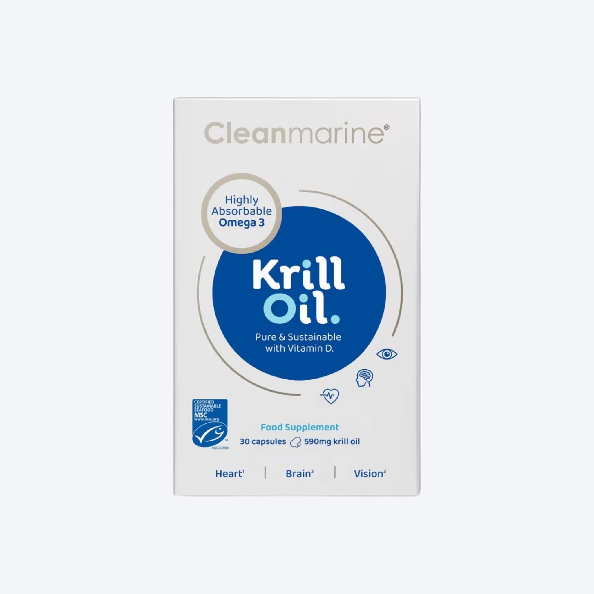 Cleanmarine Krill Oil 30 Caps