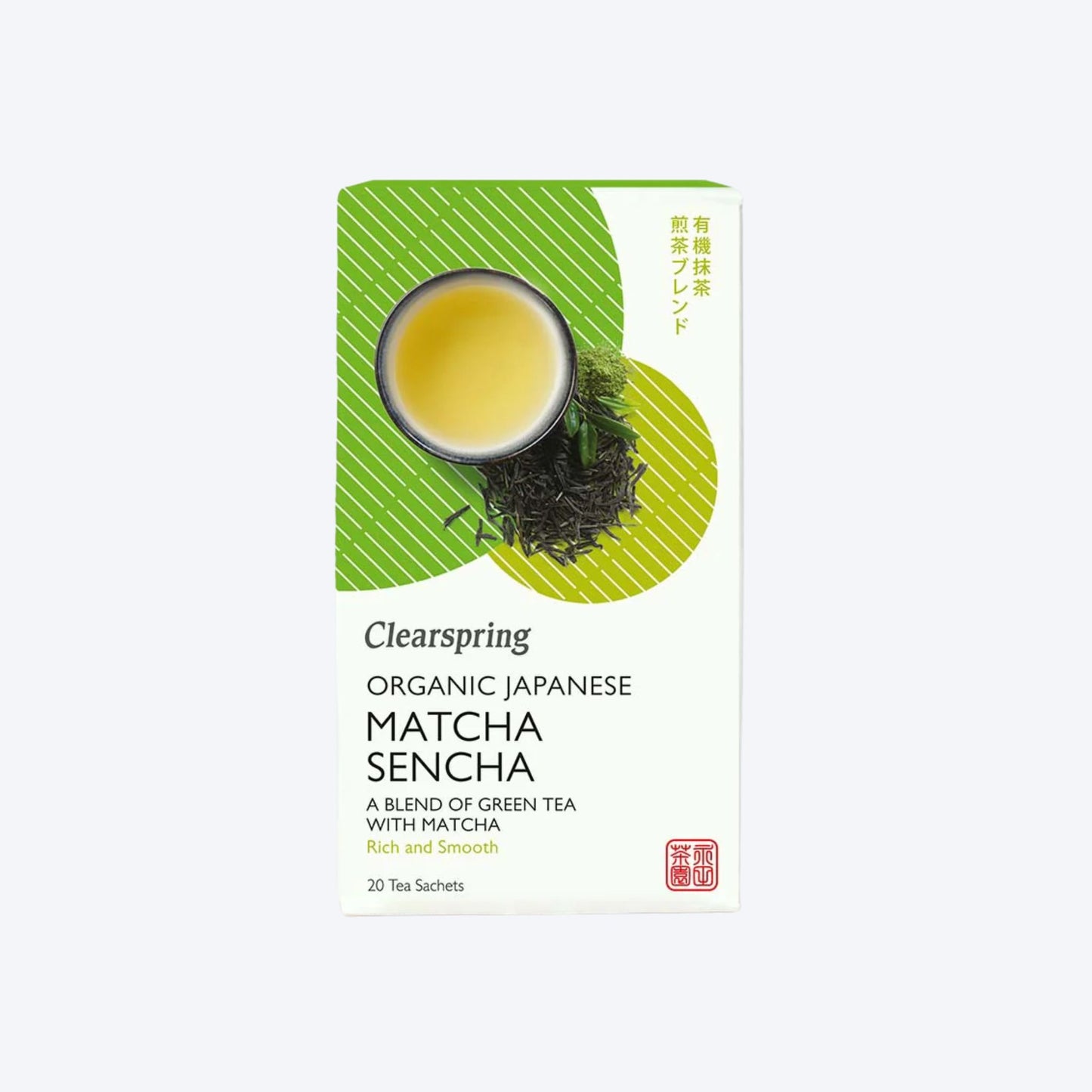 Clearspring Organic Matcha Sencha Green Tea 20 sachets