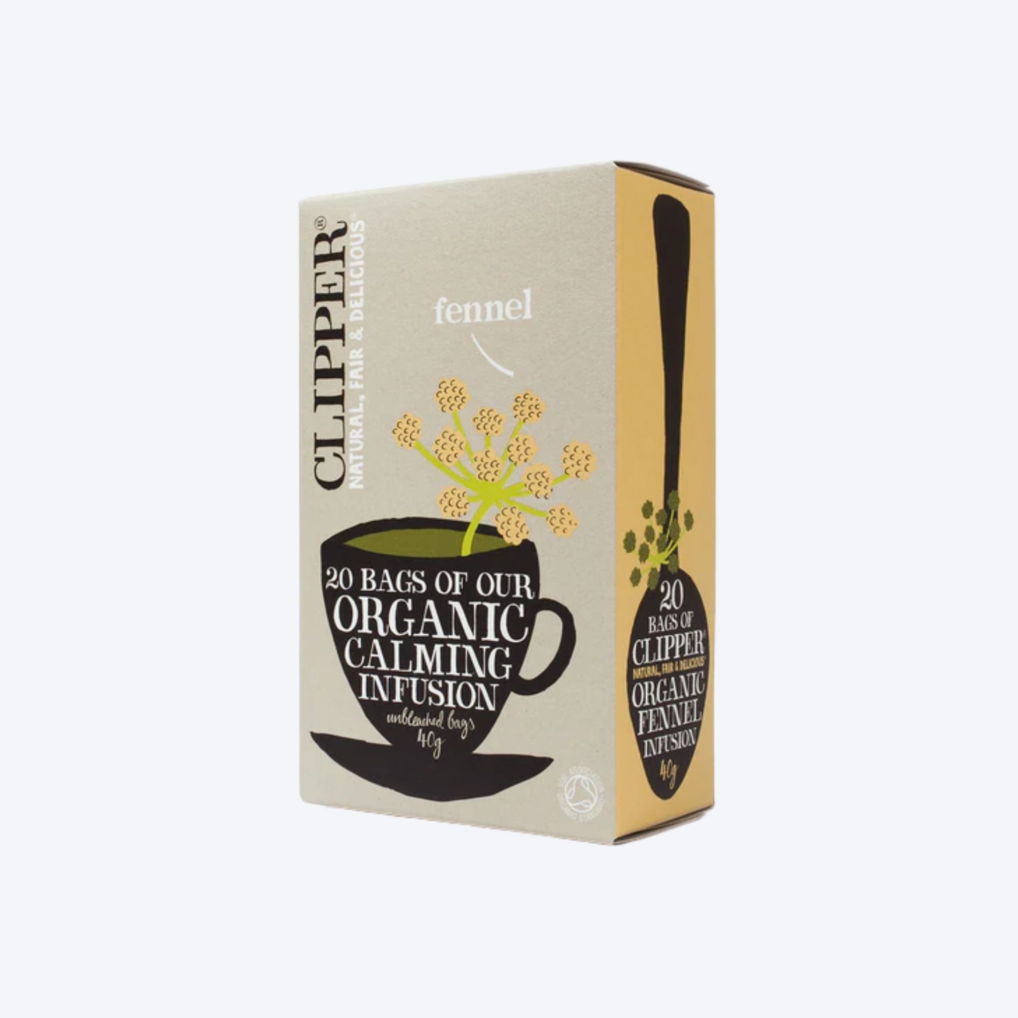 Clipper 20 Bags of Organic Fennel Comforting Infusion