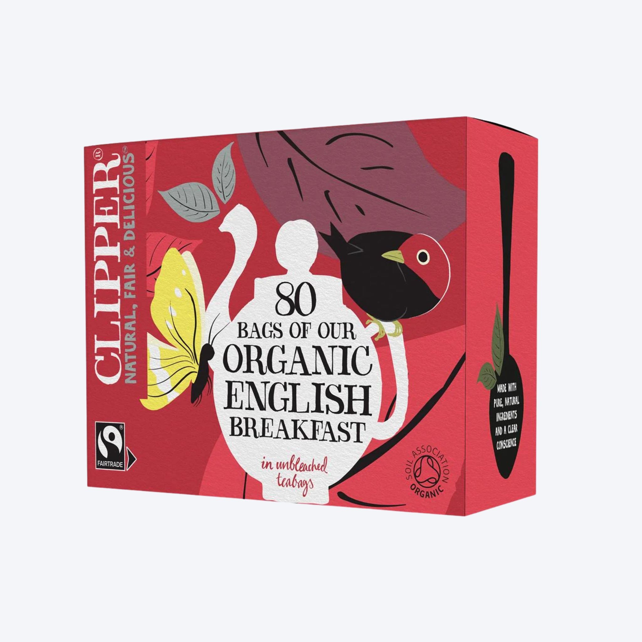 Clipper 80 Bags of Organic English Breakfast