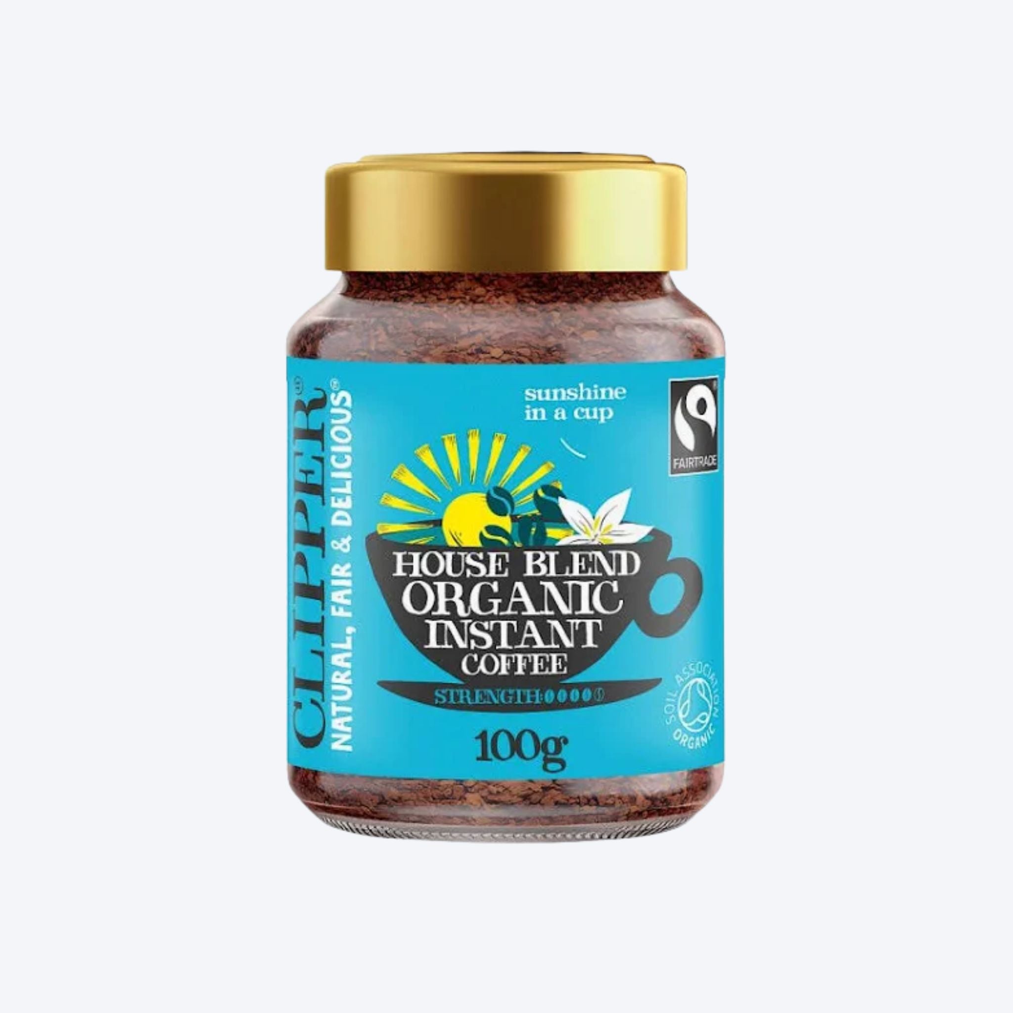 Clipper Organic House Blend Instant Coffee 100g