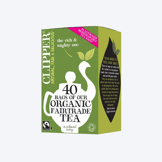Clipper Tea Everday Organic Tea (40 Bags) Fair Trade