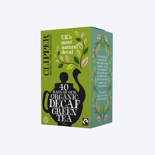 Clipper Teas Decaf Organic Green Tea