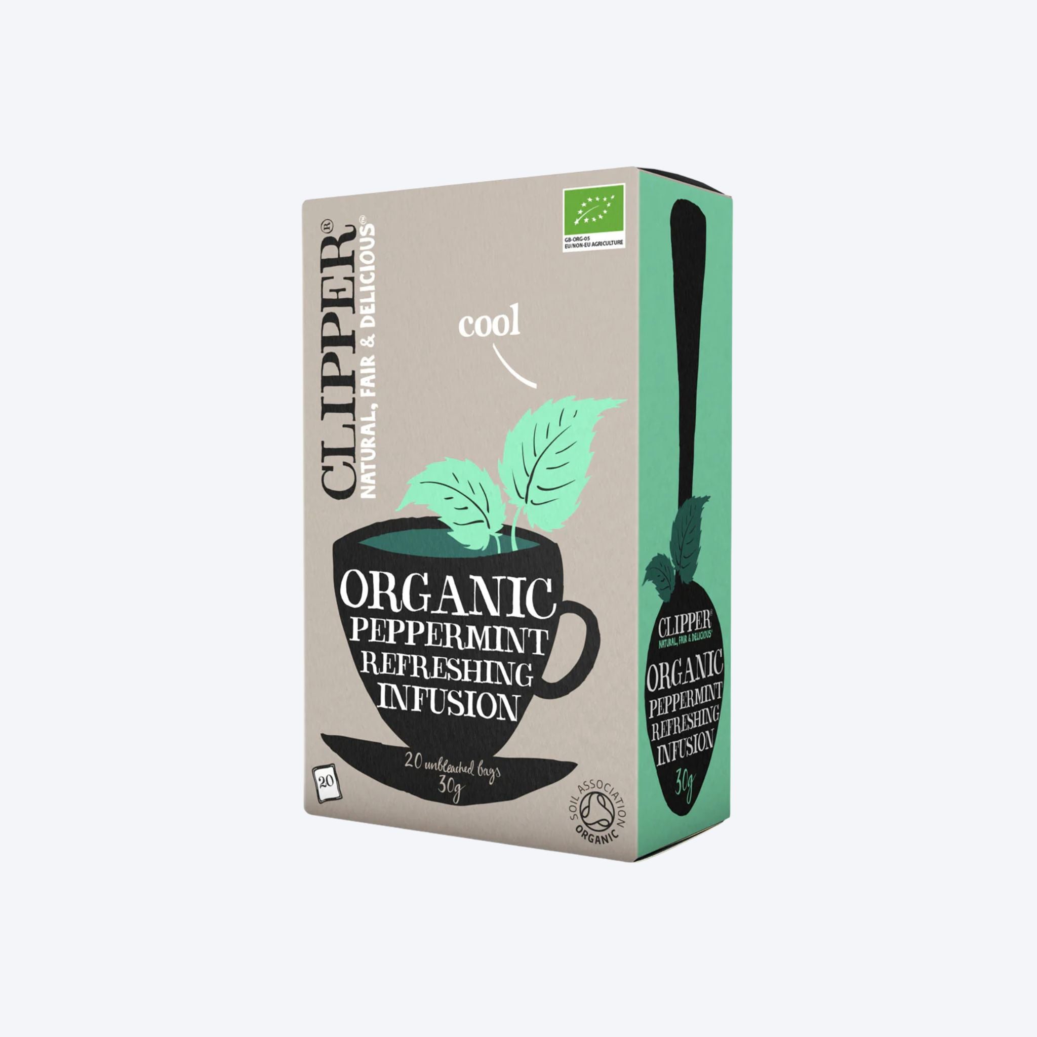Clipper Teas Organic Peppermint Infusion Tea