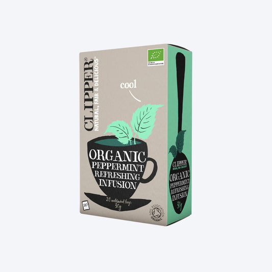 Clipper Teas Organic Peppermint Infusion Tea