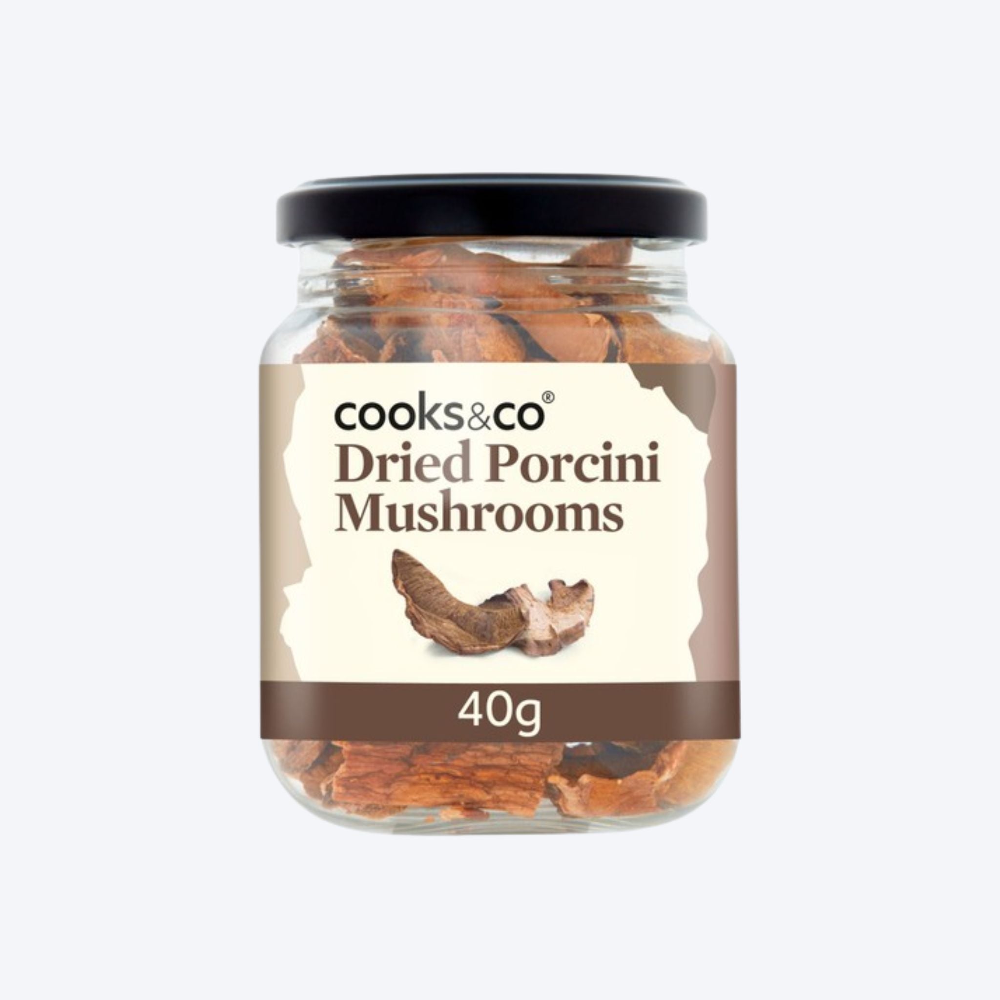 Cooks & Co Dried Porcini Mushrooms 40g
