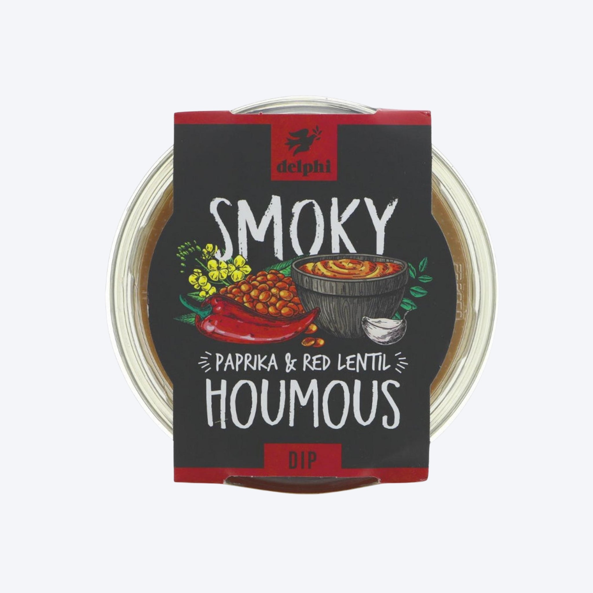 Delphi Smoky Paprika & Red Lentil Houmous 170g