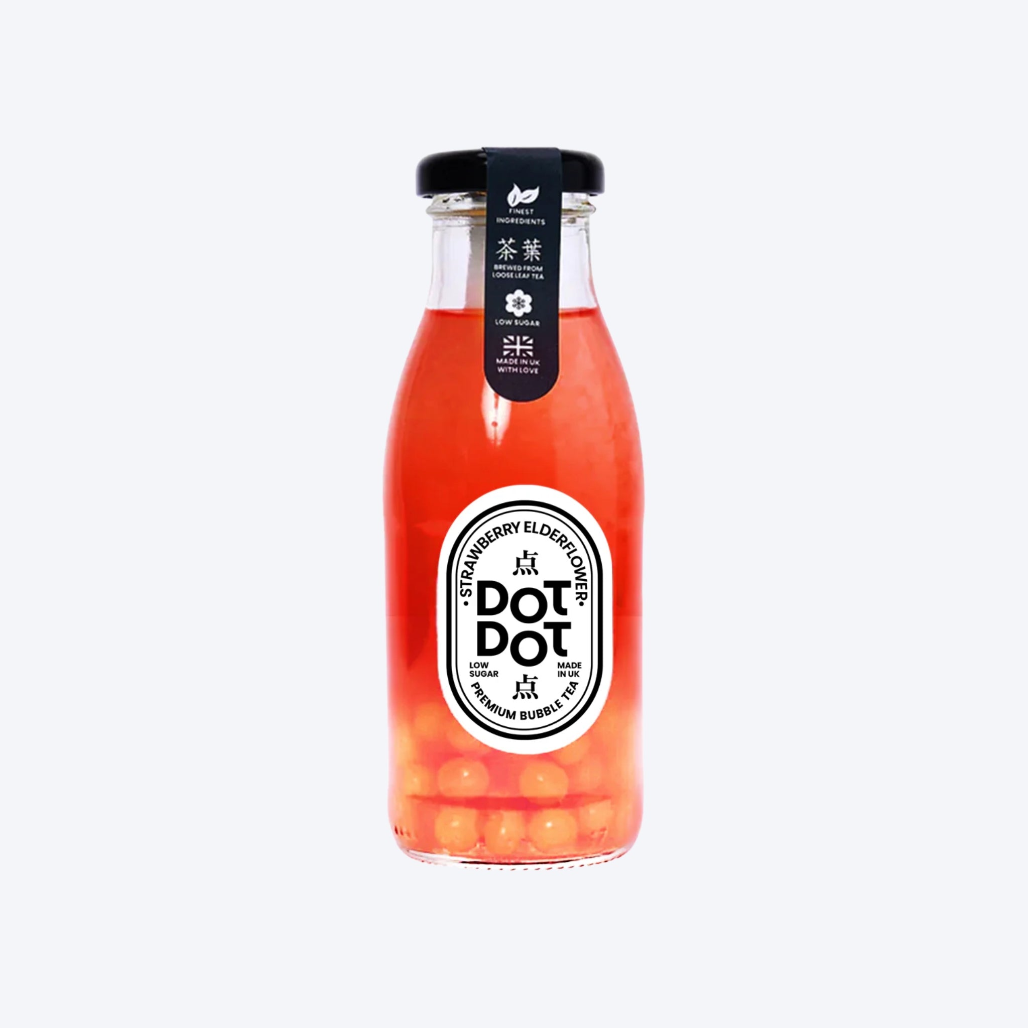 Dot Dot Raspberry Elderflower Premium Bubble Tea