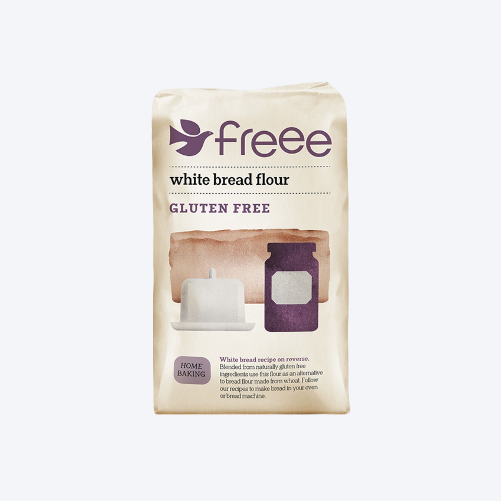 Doves Farm Freee White Bread Flour 1kg