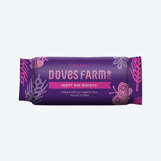 Doves Farm Fruity Oat Organic Biscuits