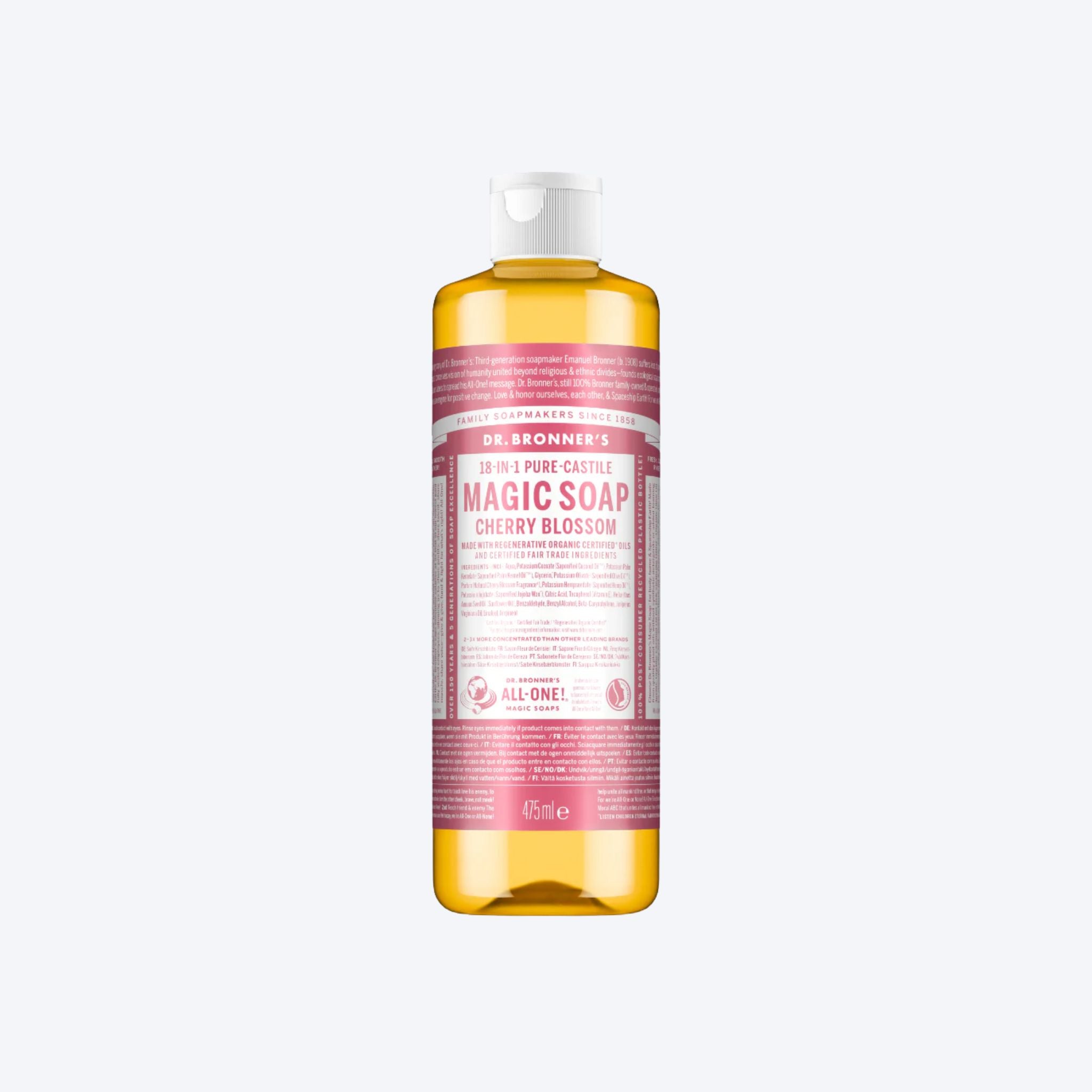 Dr.Bronner's All-In-One Magic Soap Cherry Blossom 475ml