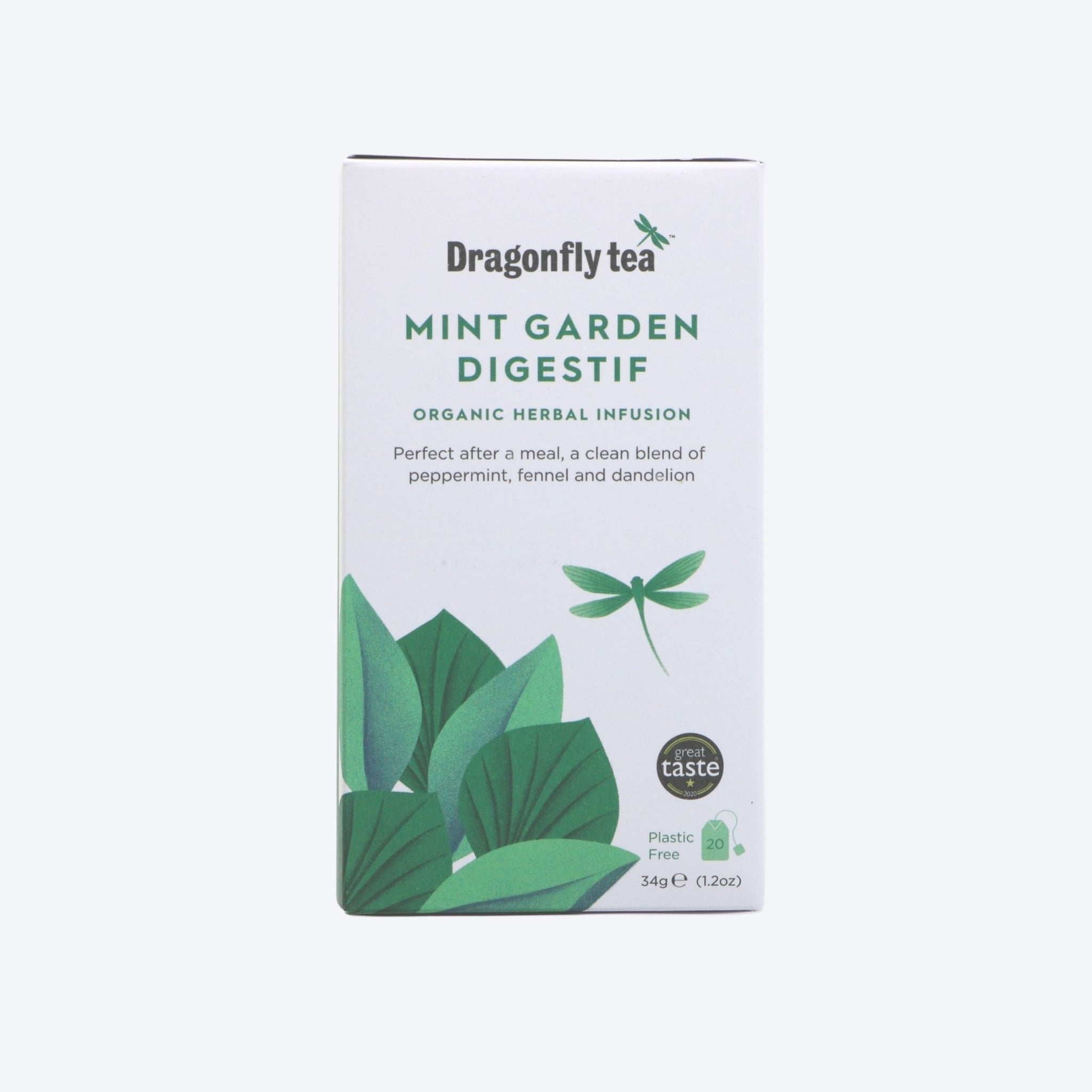 Dragonfly Tea Mint Garden Digestif x20 Teabags