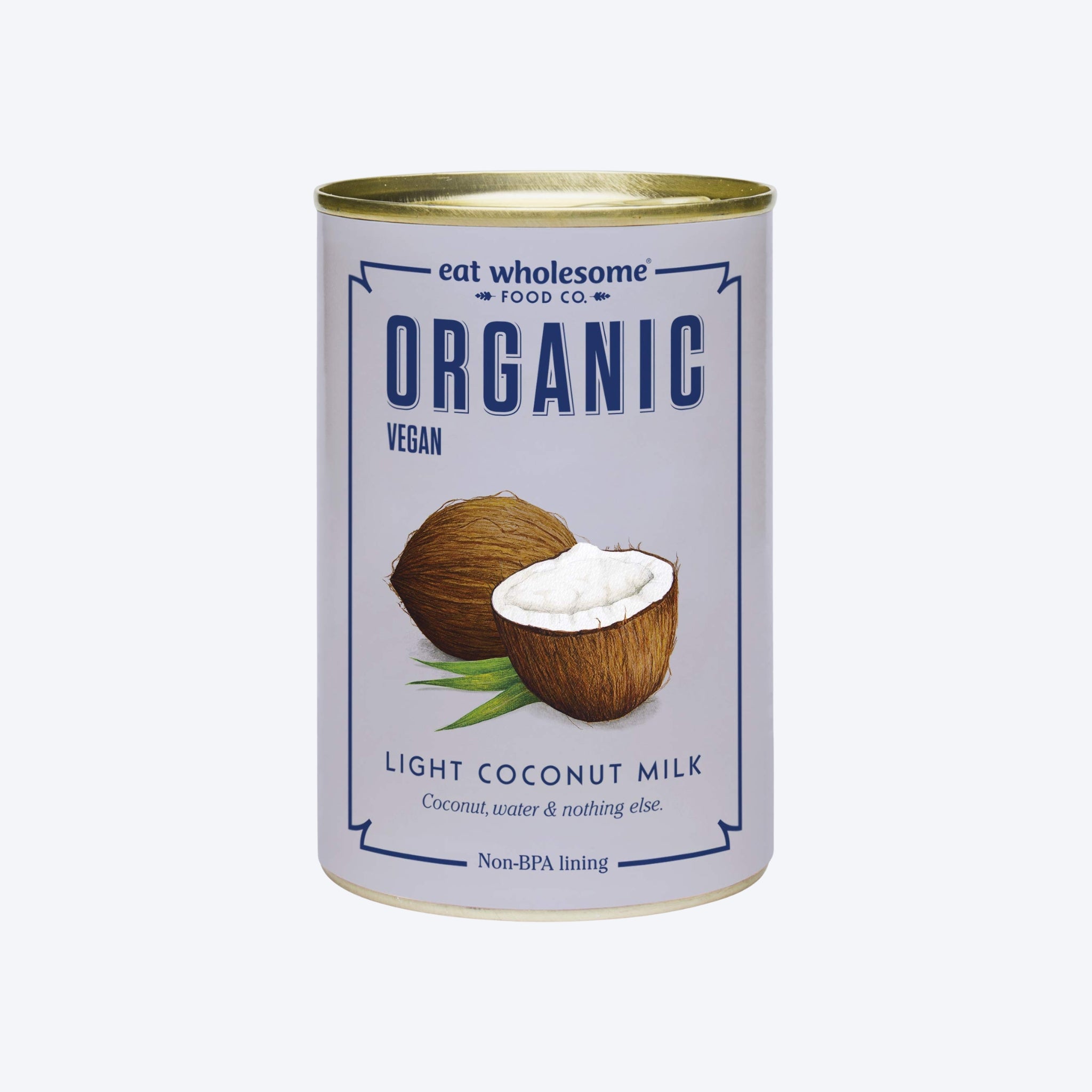 Eat Wholesome Organic Light Coconut Milk 400ml
