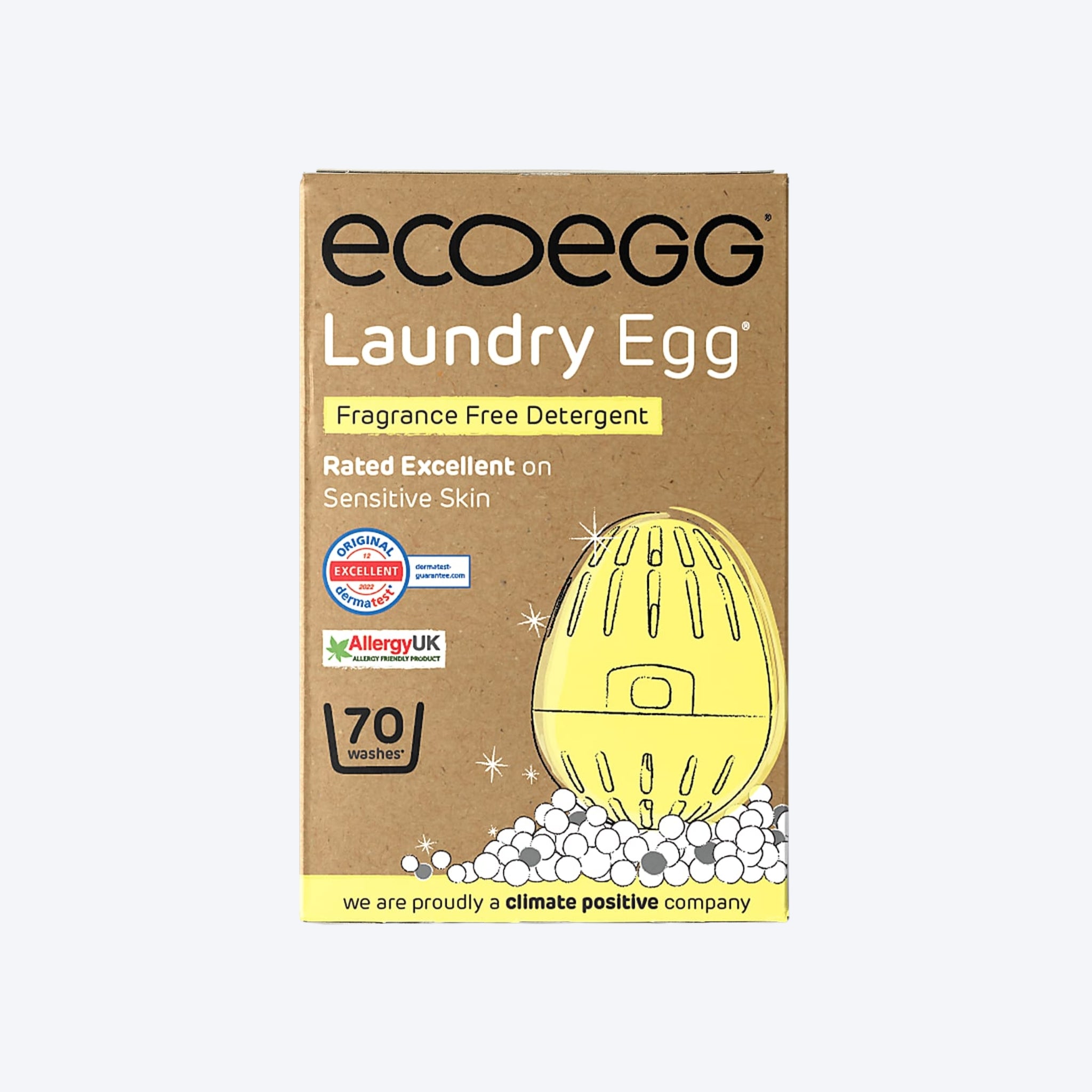 Eco Egg Laundry Egg x70 Washes - Fragrance Free