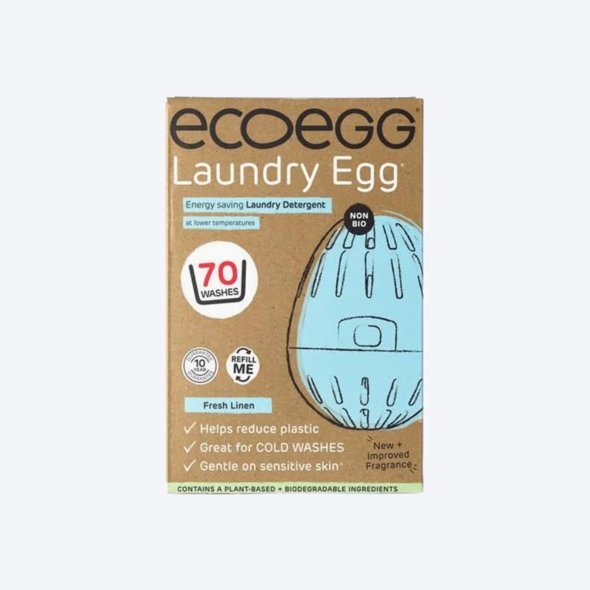 Eco Egg Laundry Egg x70 Washes - Fresh Linen