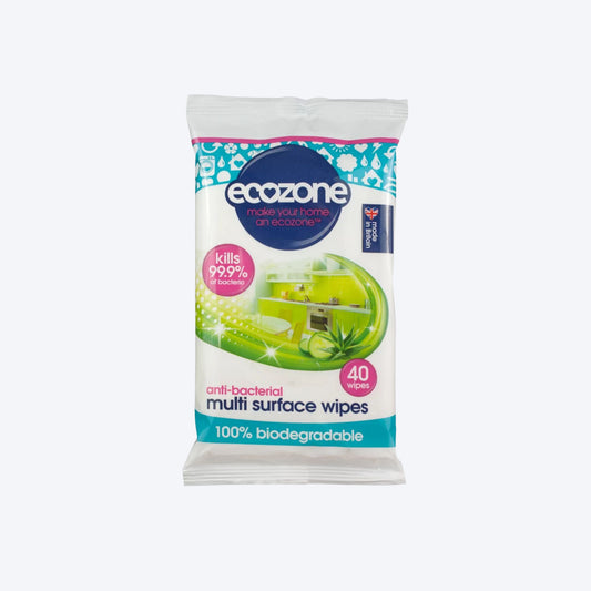 Ecozone Multi Surface Wipes x40