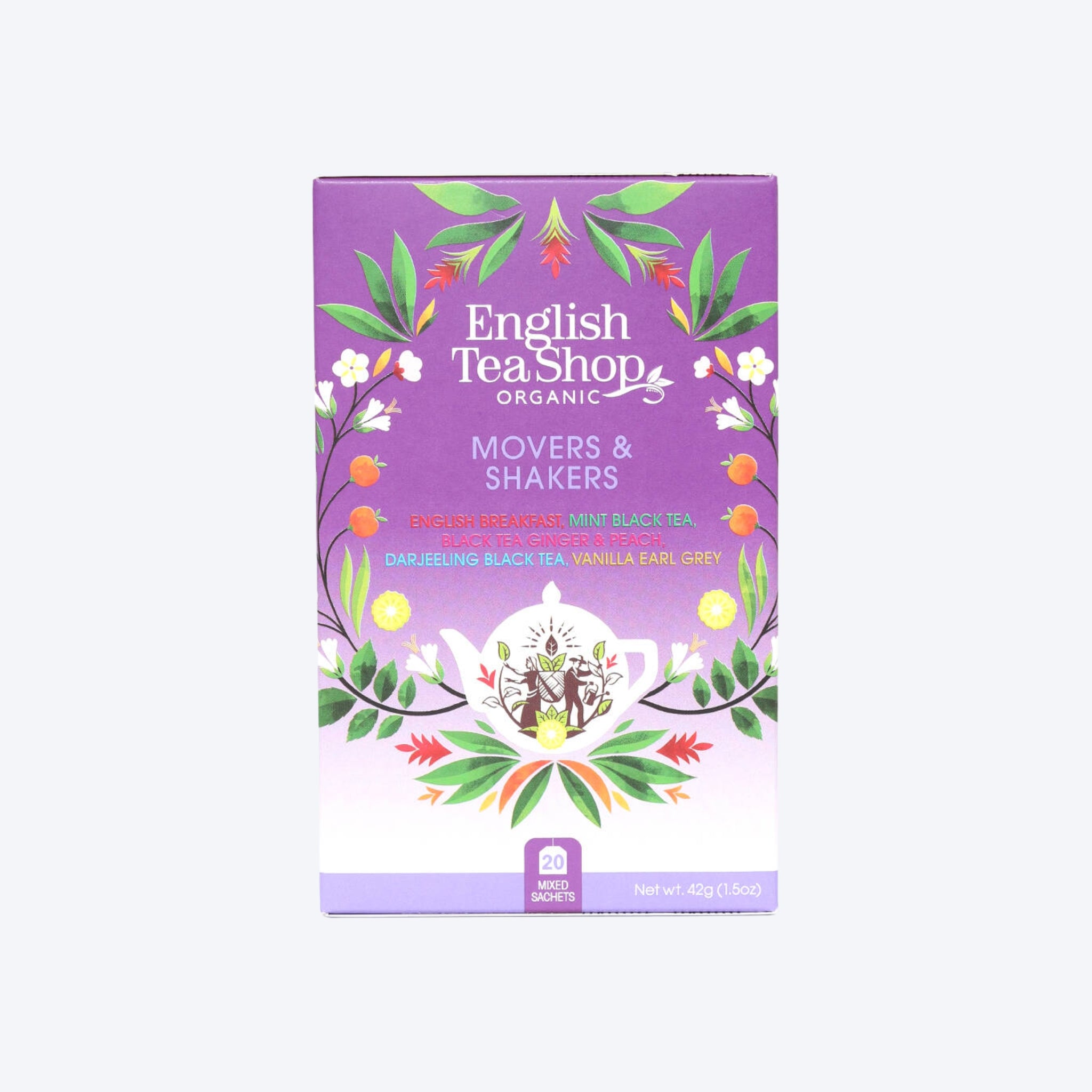 English Tea Shop Organic Movers & Shakers x20 Bags