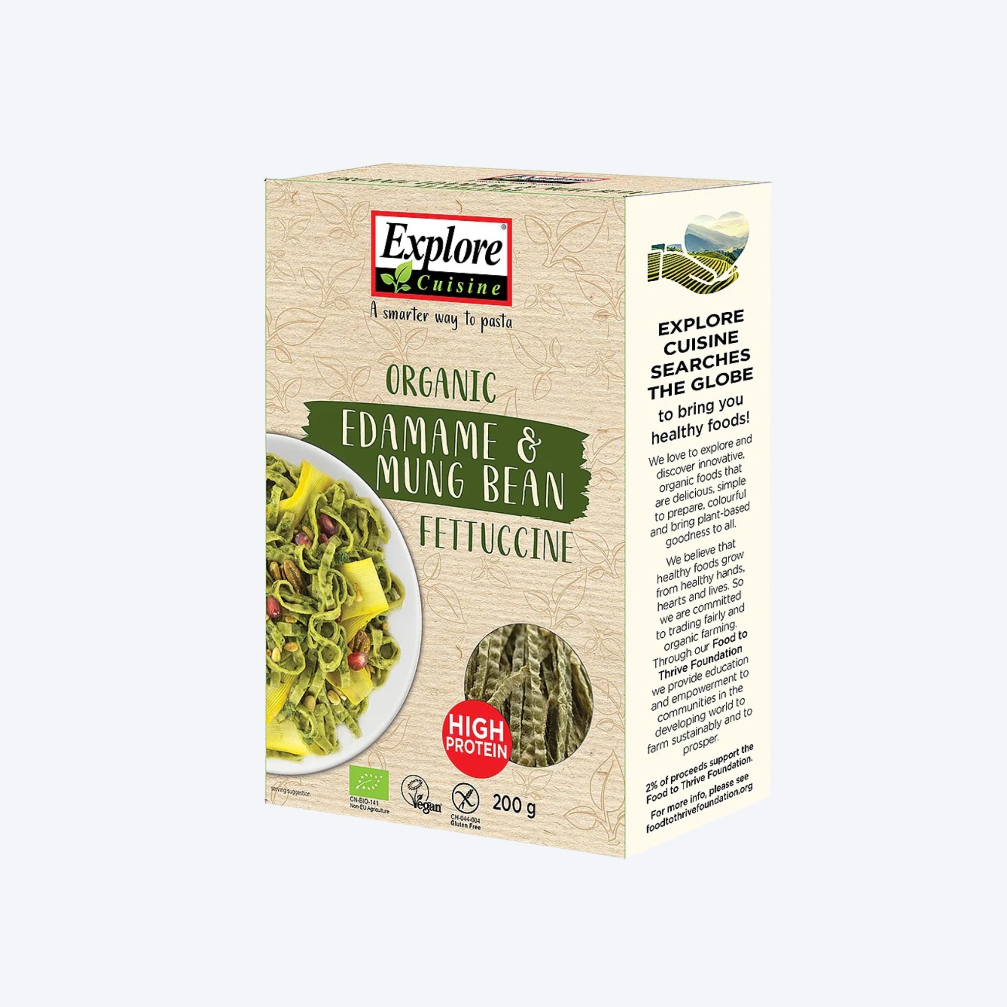Explore Cuisine Organic Edemame & Mungbean Fettuccine