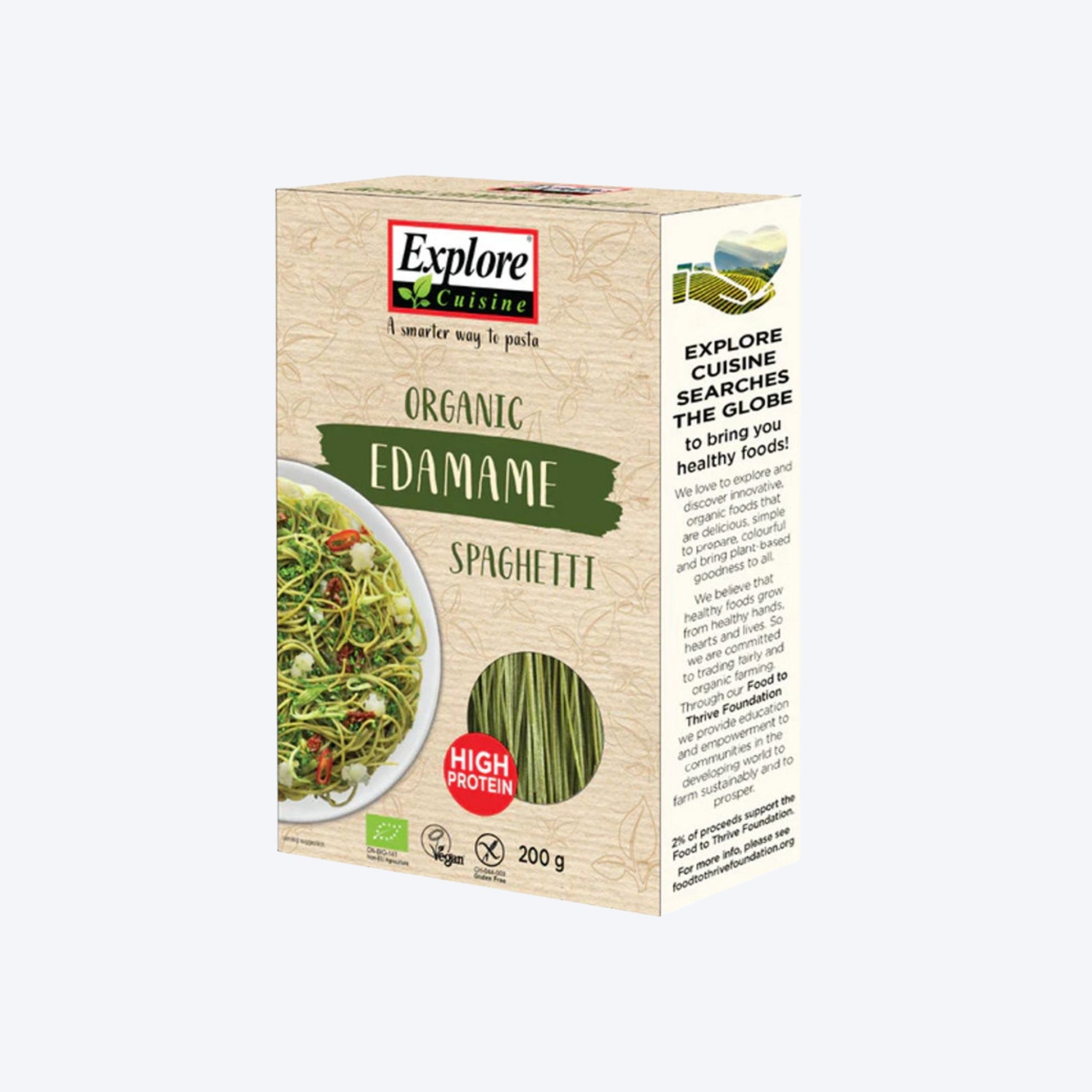 Explore Cuisine Organic Edemame Spaghetti 200g