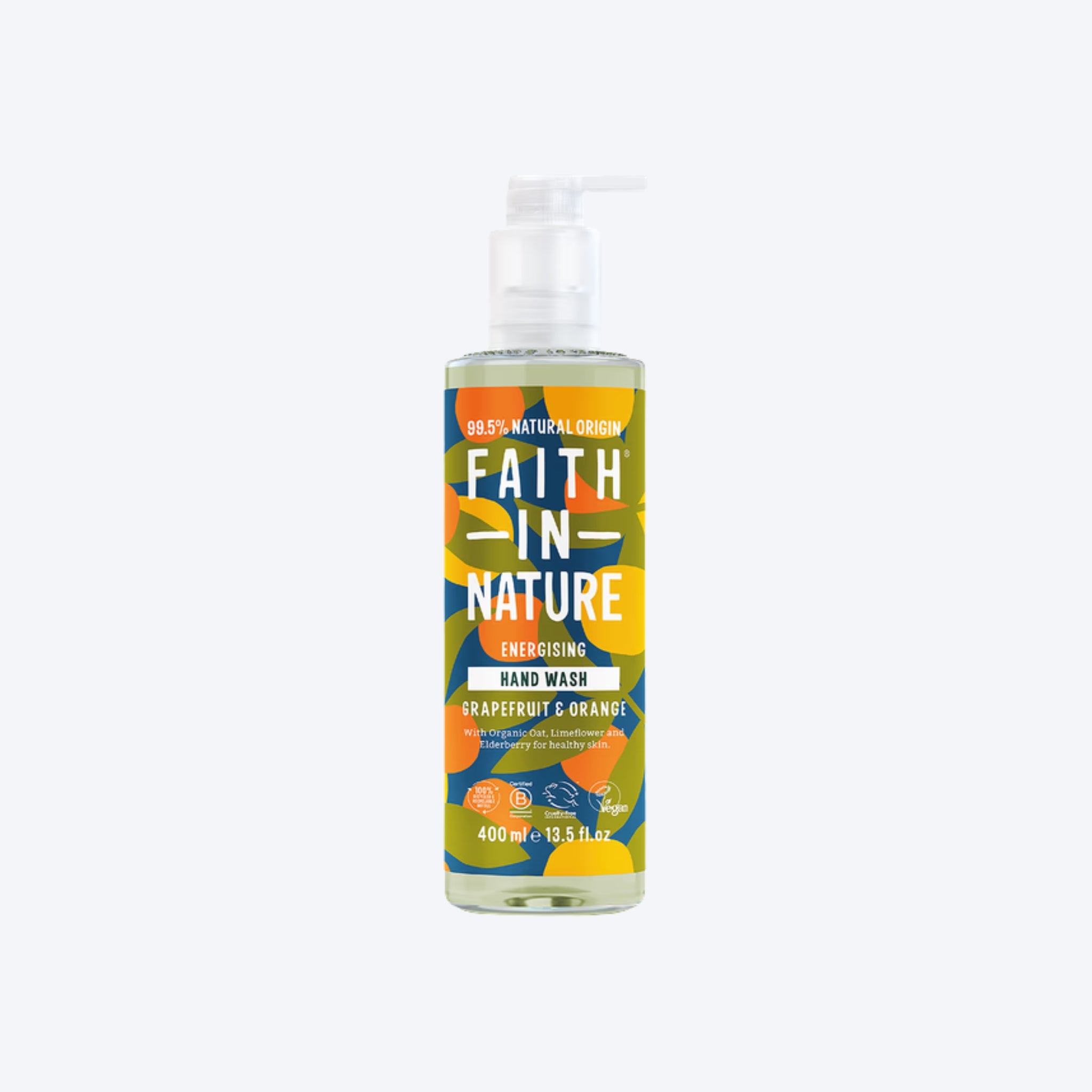 Faith In Nature Energising Grapefruit & Orange Hand Wash 400ml