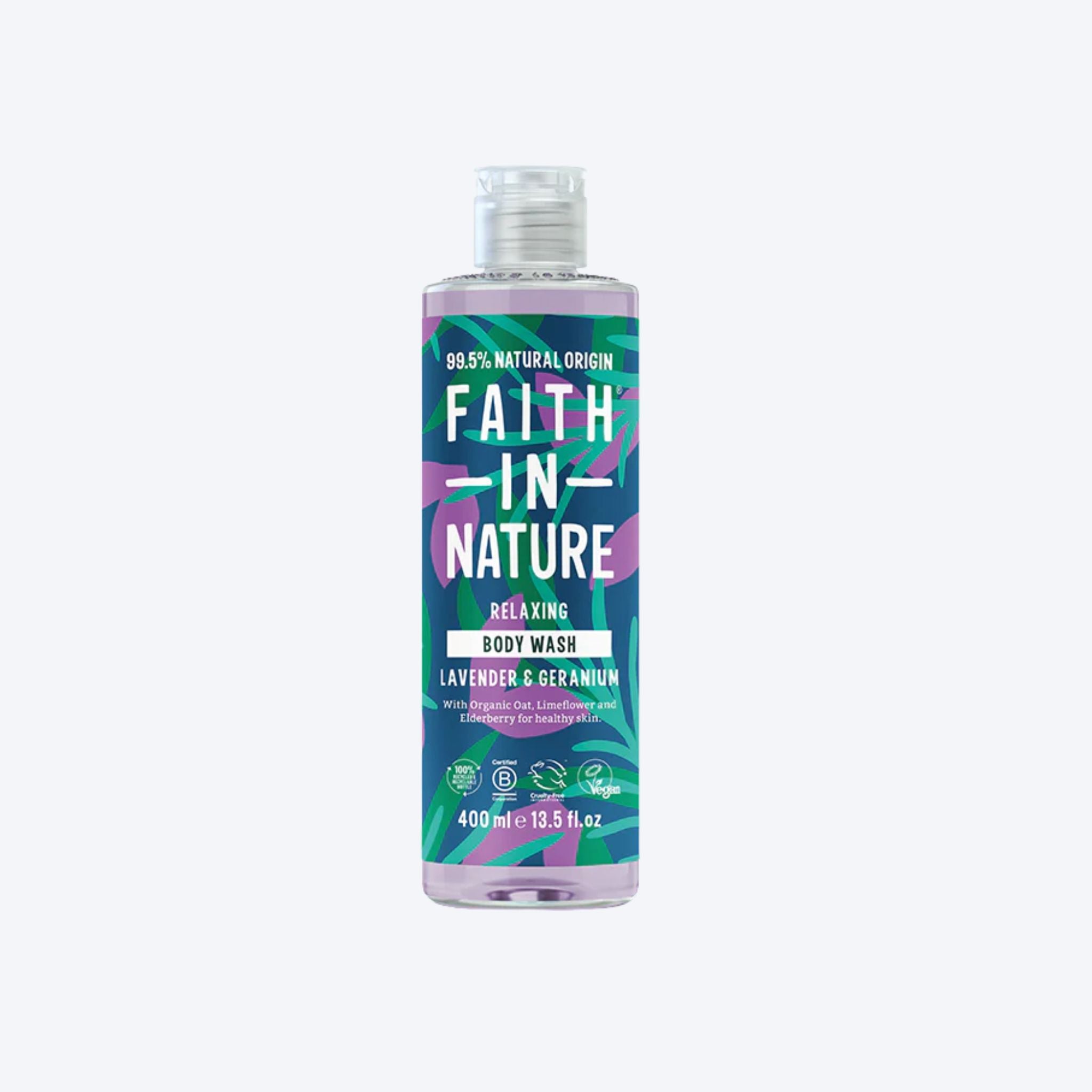 Faith In Nature Lavender & Geranium Body Wash 400ml