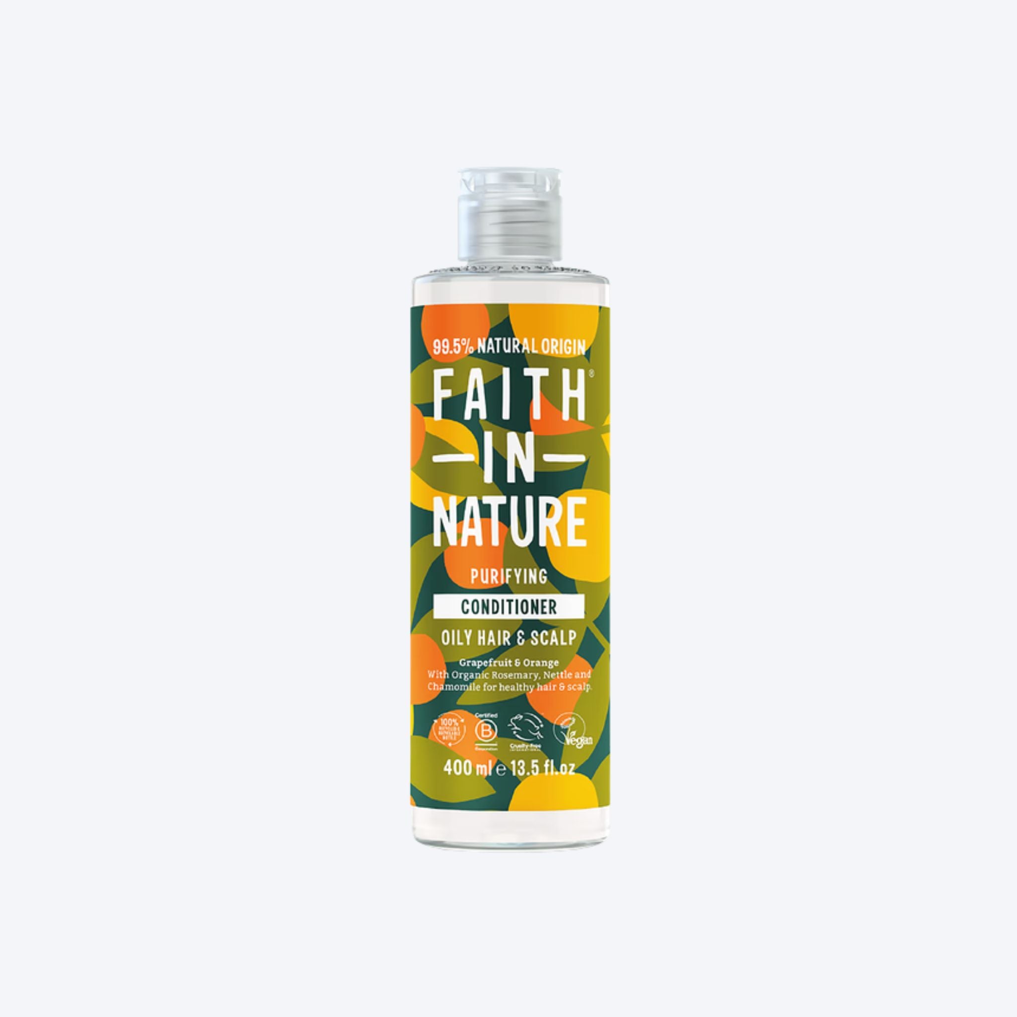 Faith In Nature Purifying Conditioner For Oily Hair & Scalp - Grapefruit & Orange