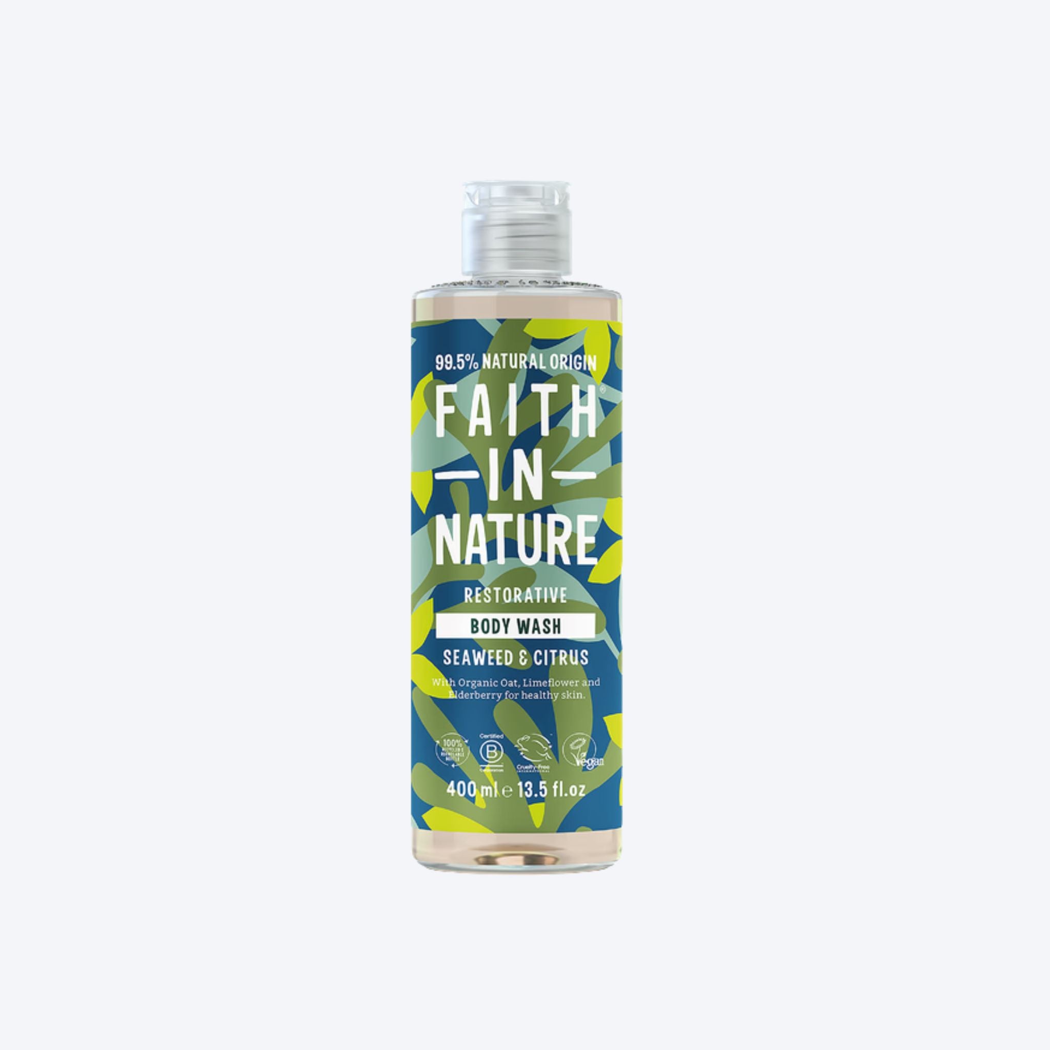 Faith In Nature Restorative Body Wash Seaweed & Citrus 400ml