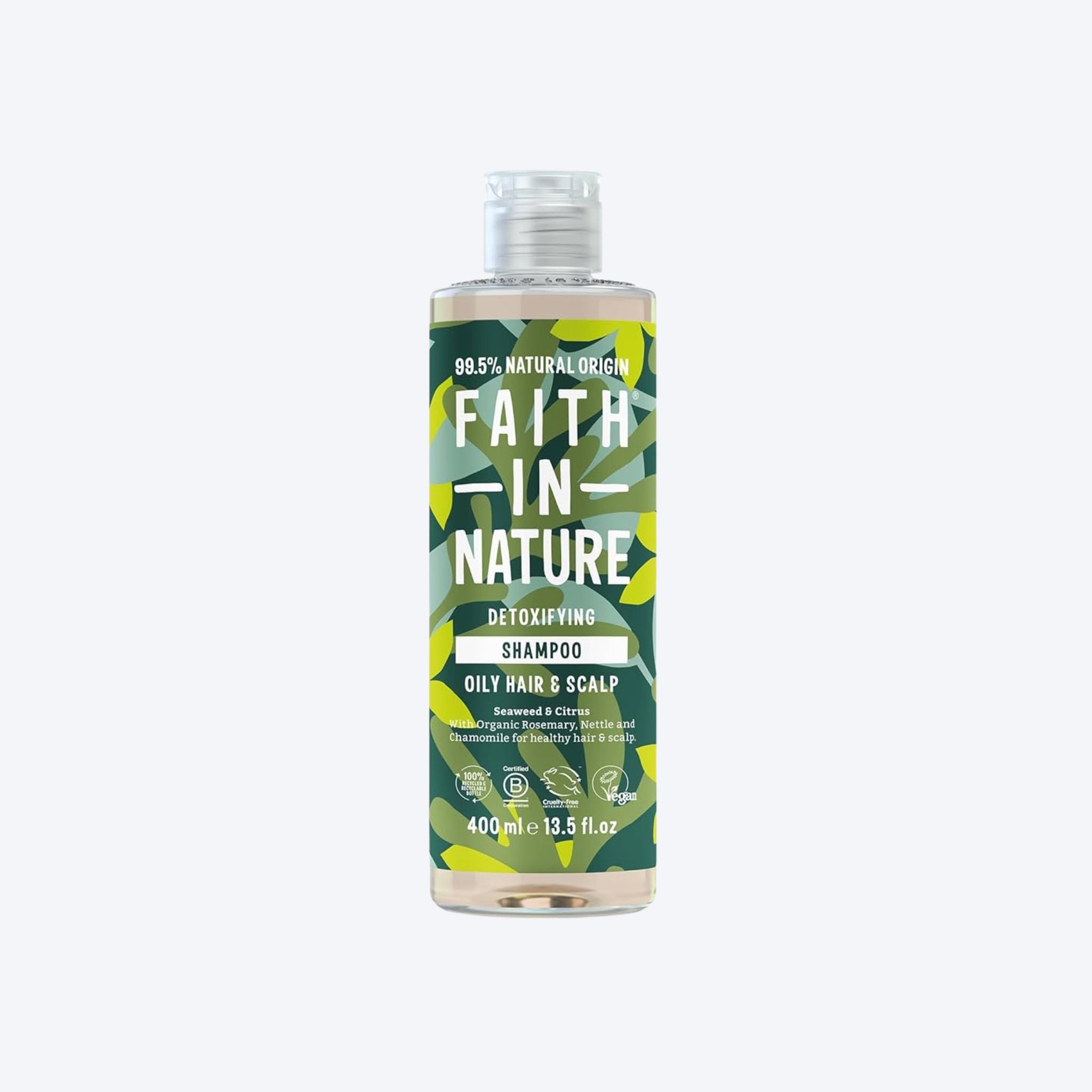 Faith In Nature Seaweed & Citrus Detoxifying Shampoo For Oily Hair & Scalp 400ml