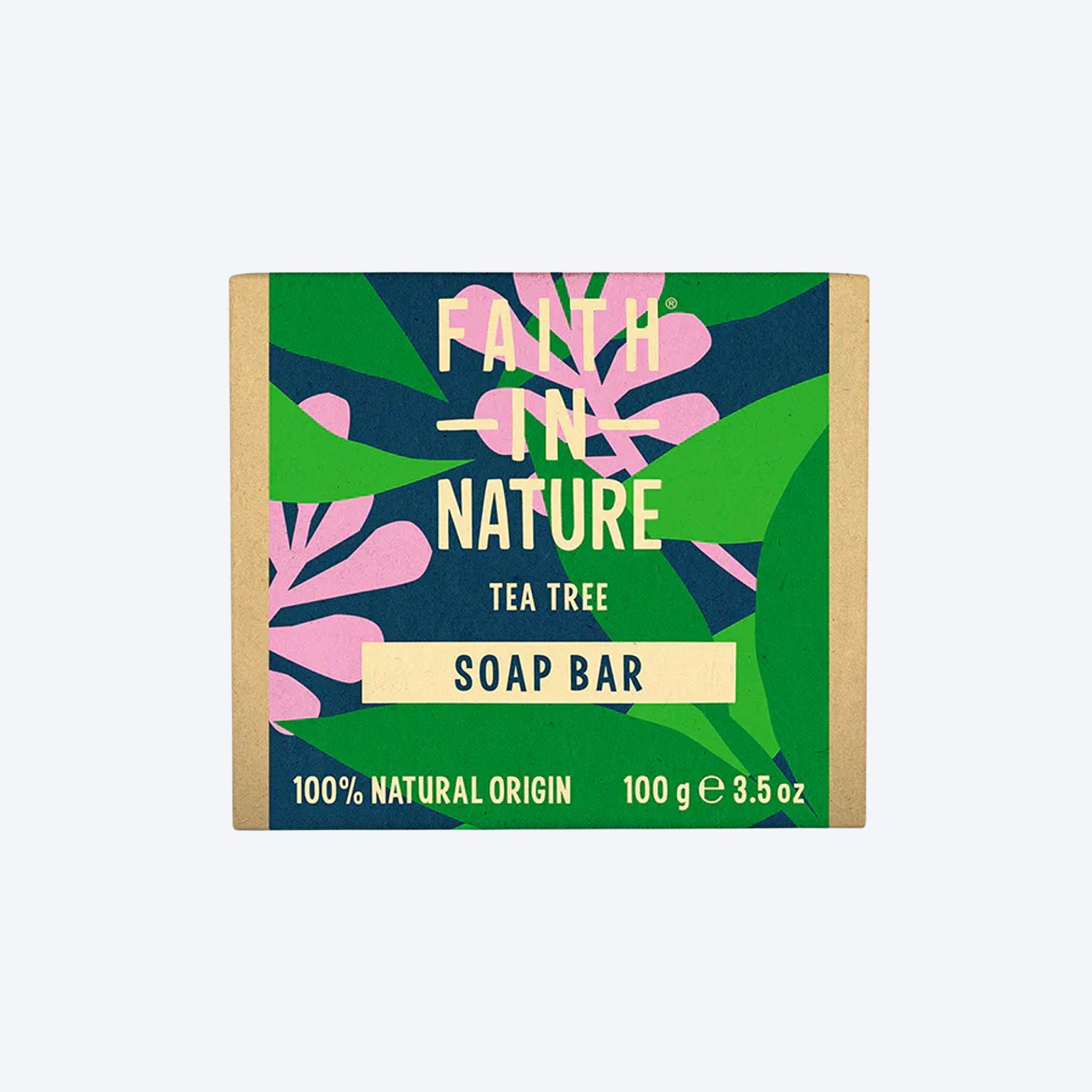 Faith In Nature Tea Tree Soap Bar 100g