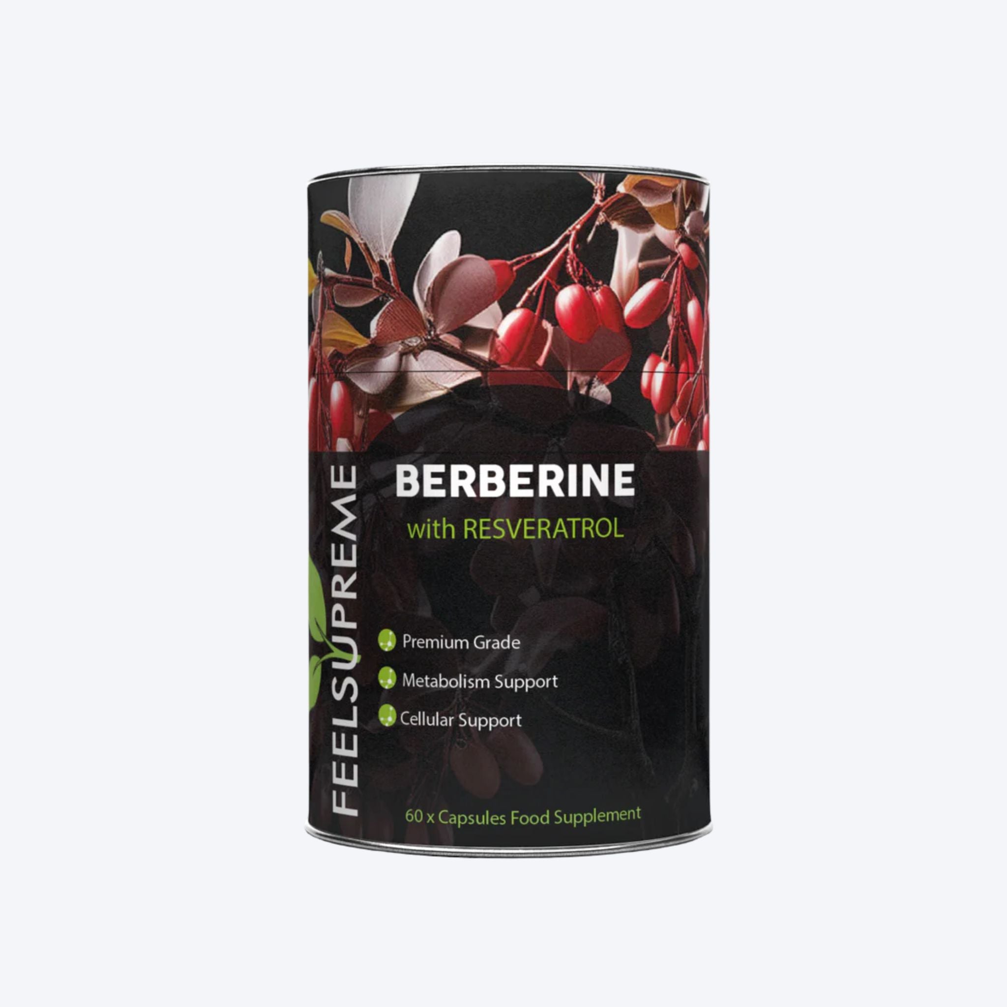 Feel Supreme Berberine & Resveratol x60 Capsules