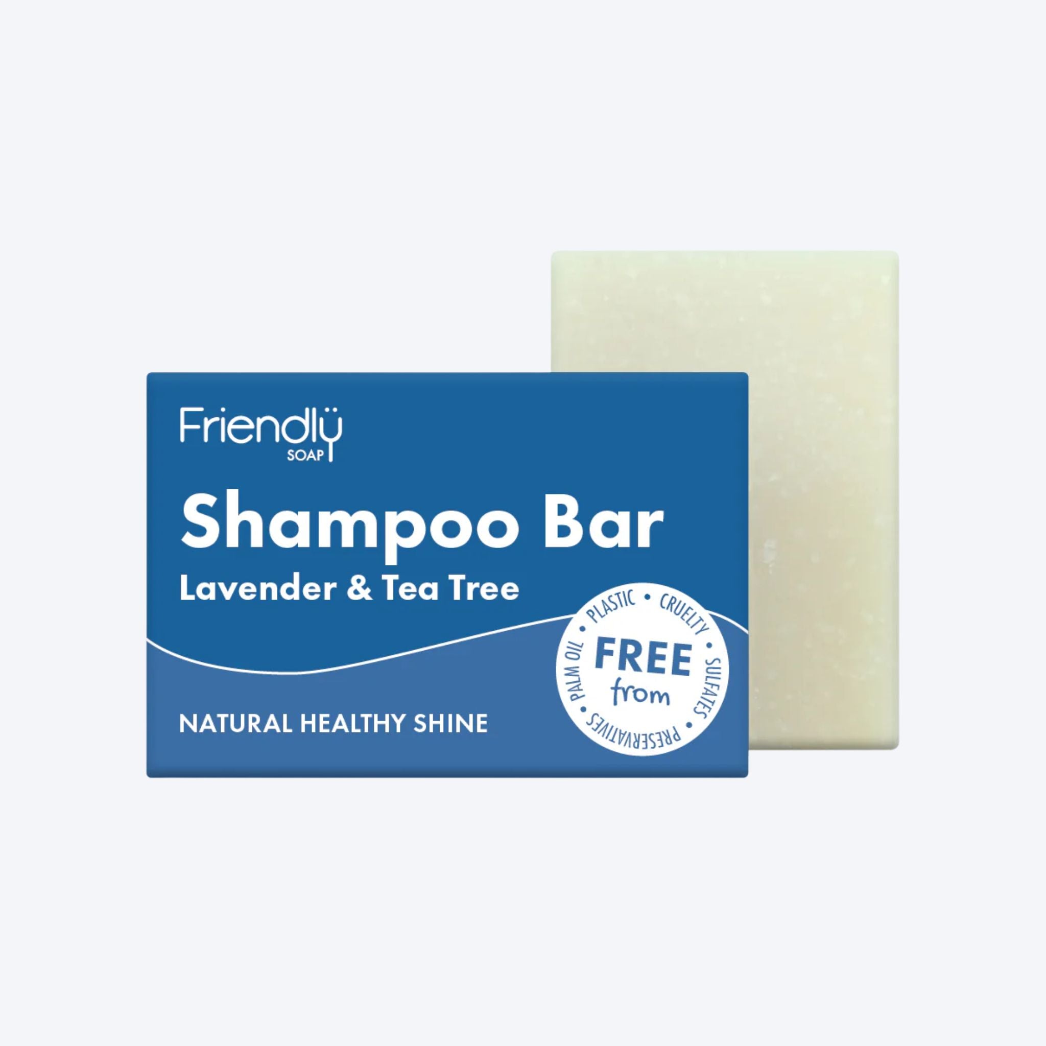 Friendly Soap Shampoo Bar Lavendar & Tea Tree 95g